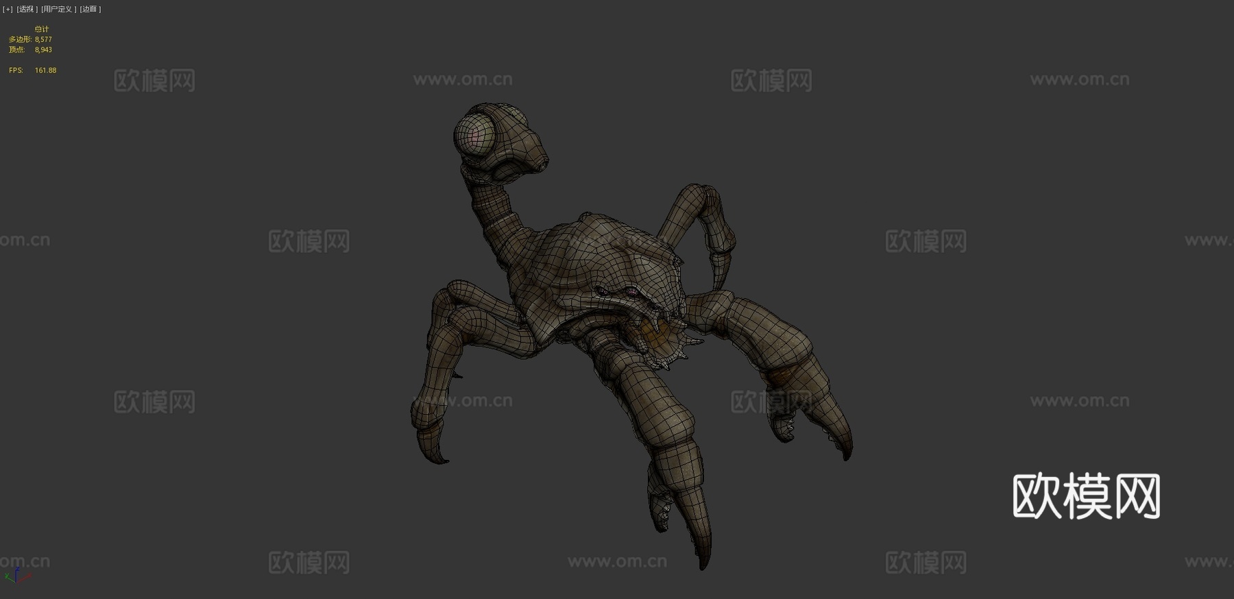 卡西顿动画3d模型