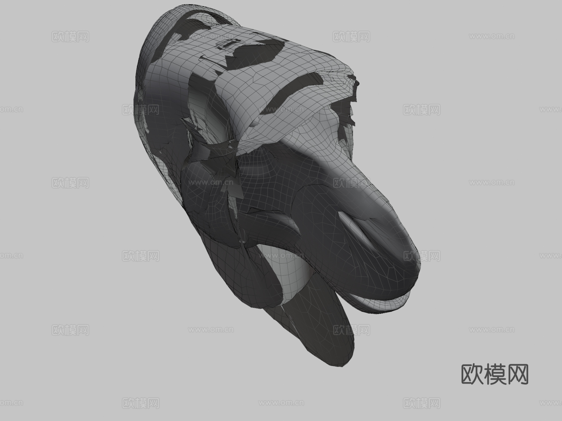 霸王龙3d模型