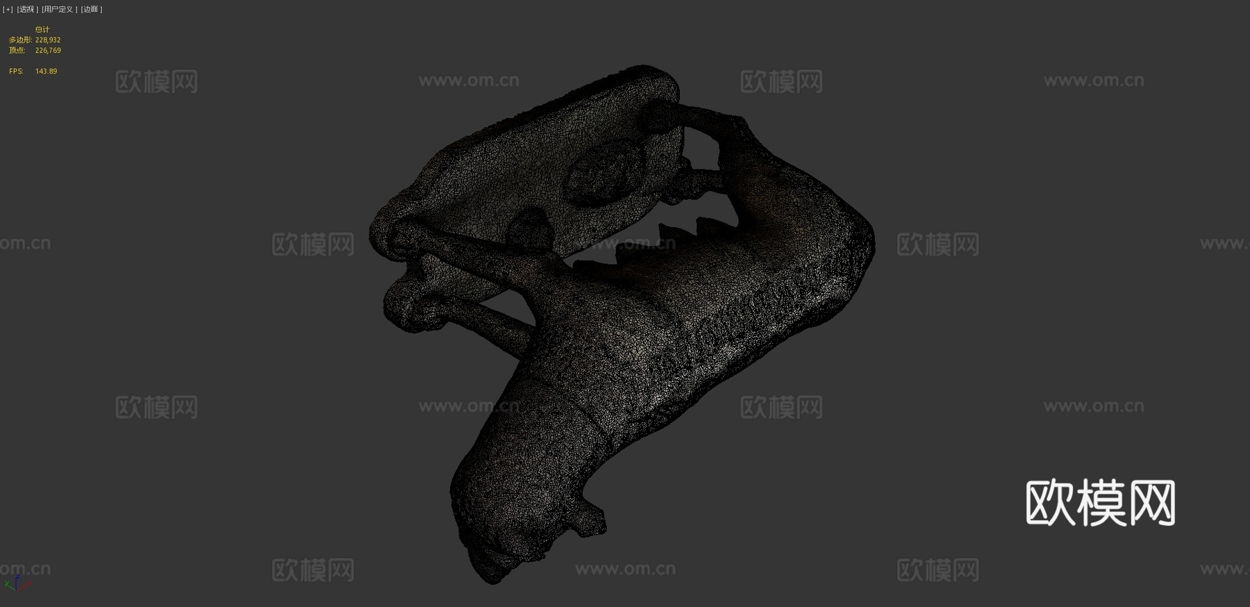 卡比托利欧母狼3d模型
