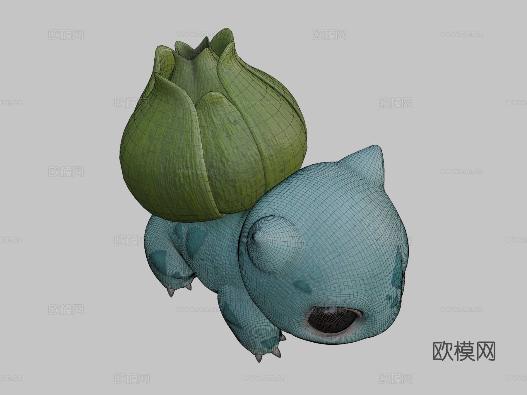 妙蛙种子3d模型