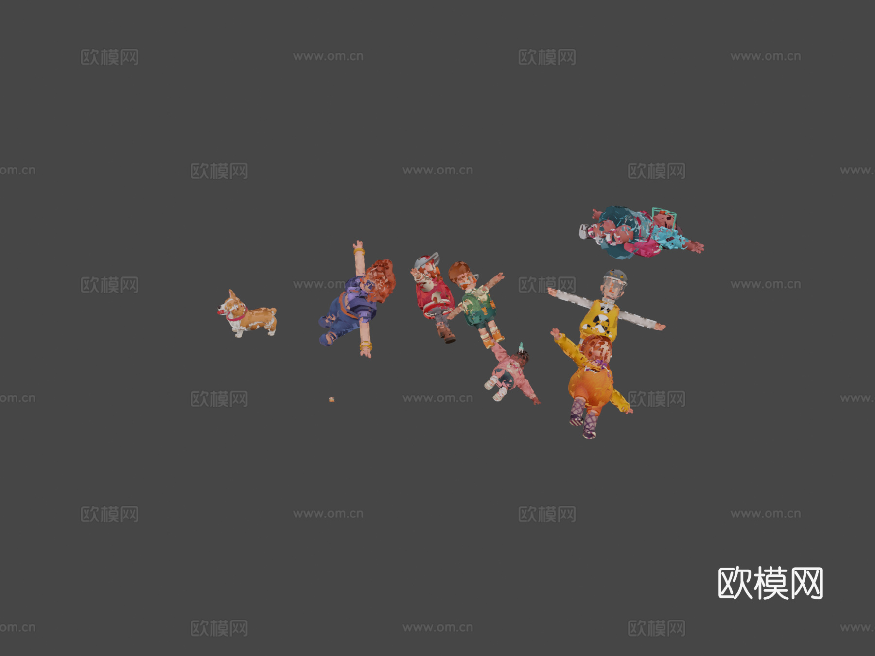 推动你的家庭3d模型