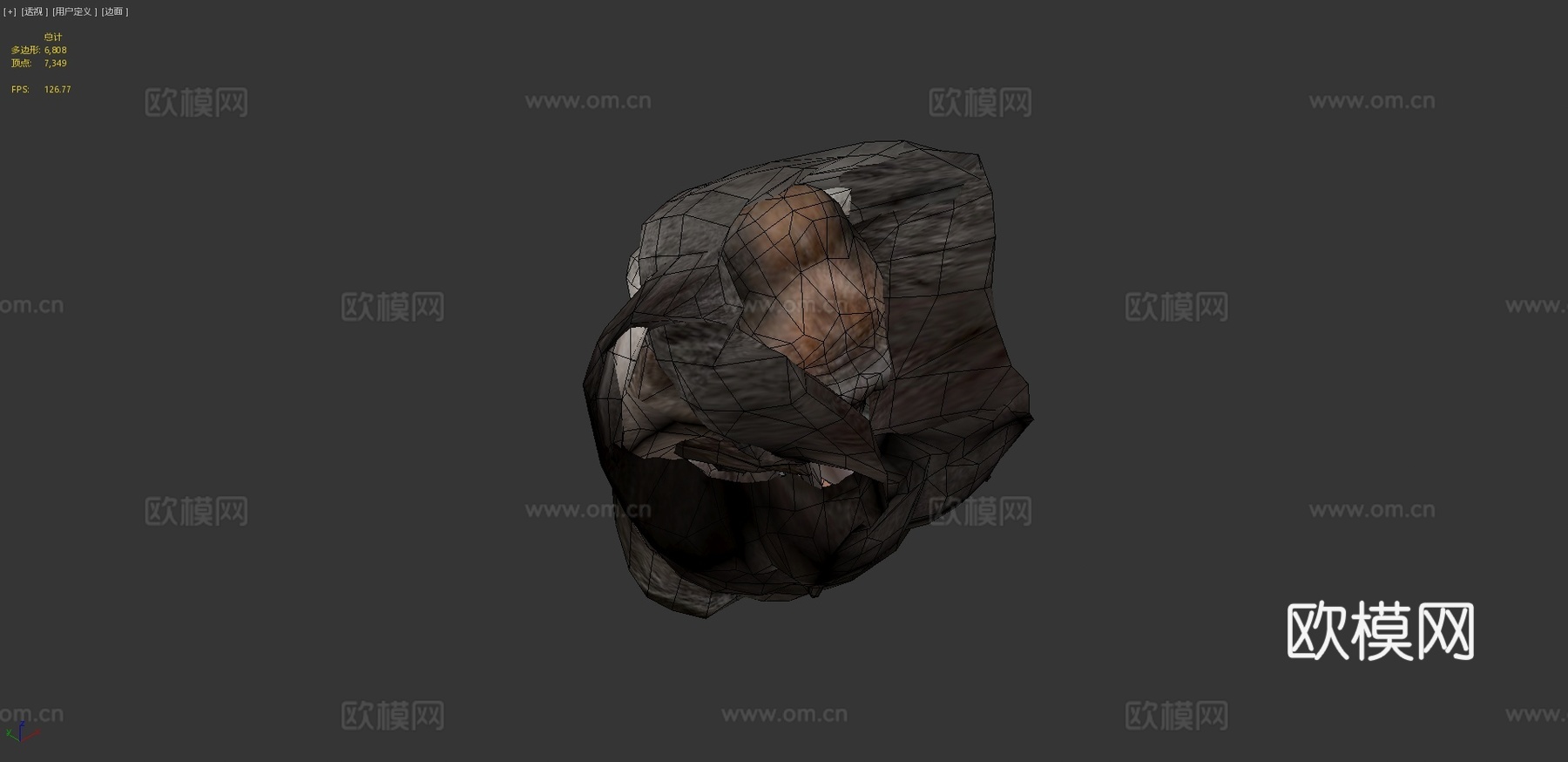 动物王国-大猩猩3d模型