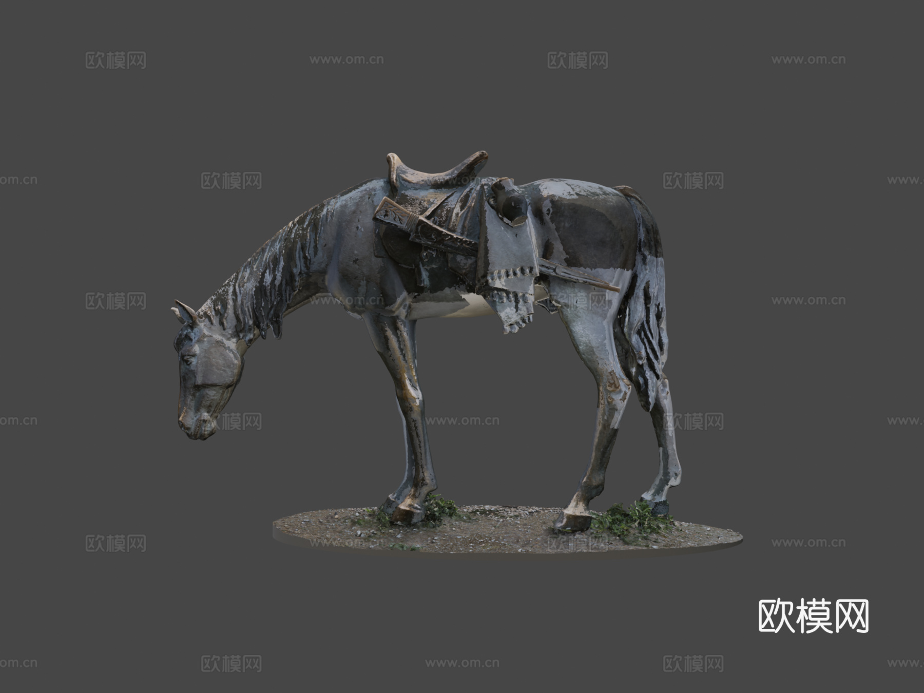 马3d模型