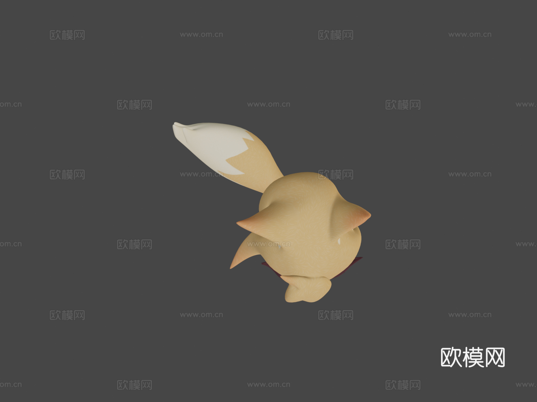狐狸佐伊，音速小子3d模型