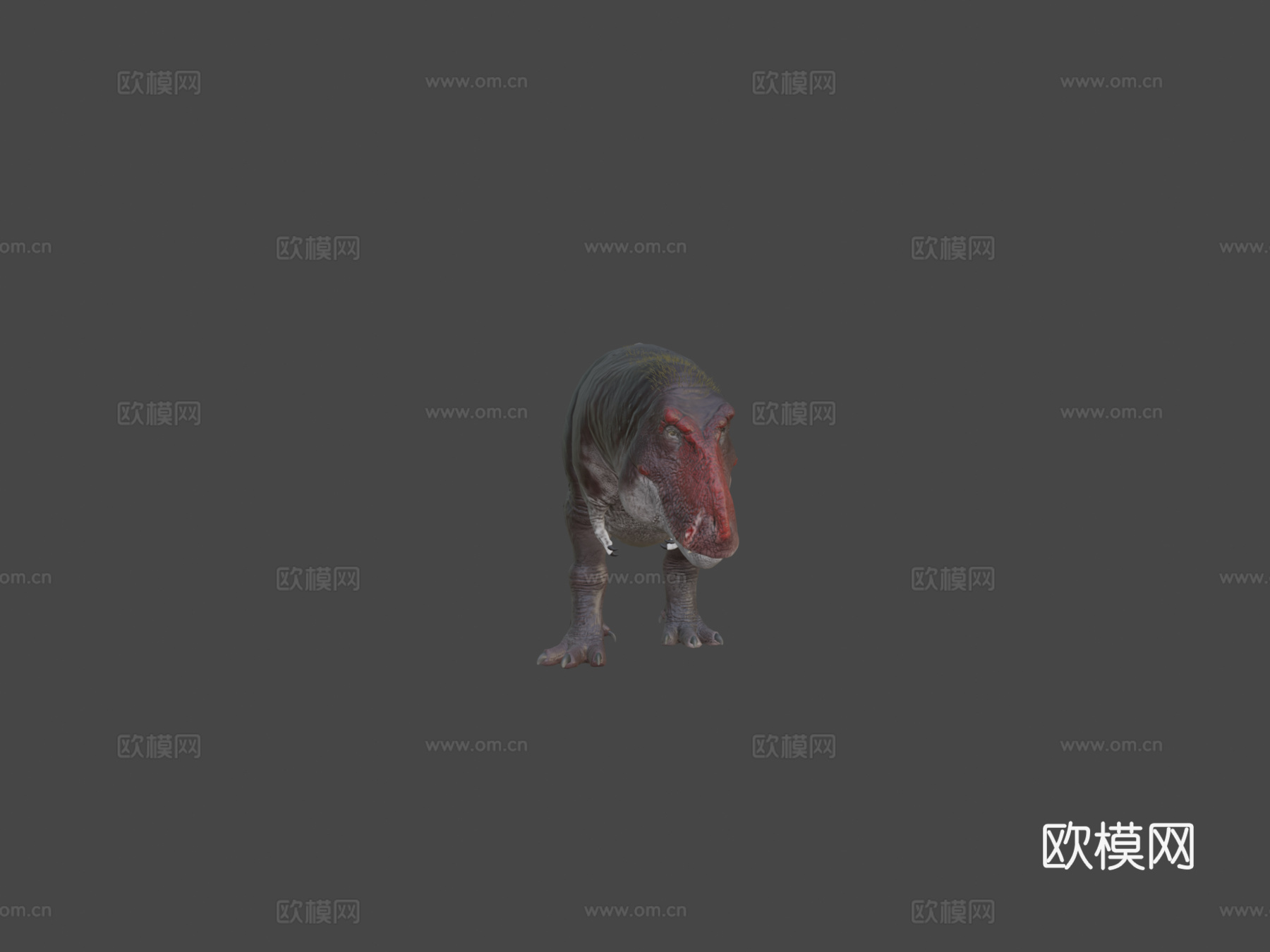 暴龙3d模型