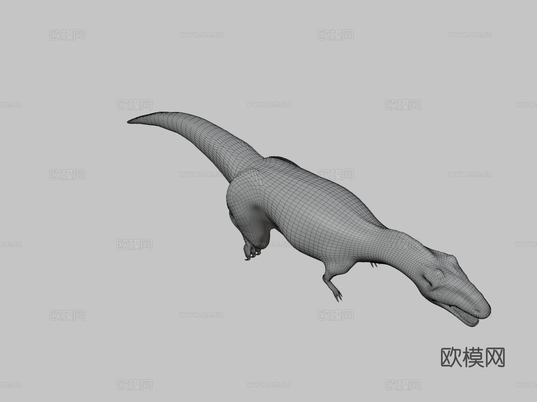 异特龙3d模型