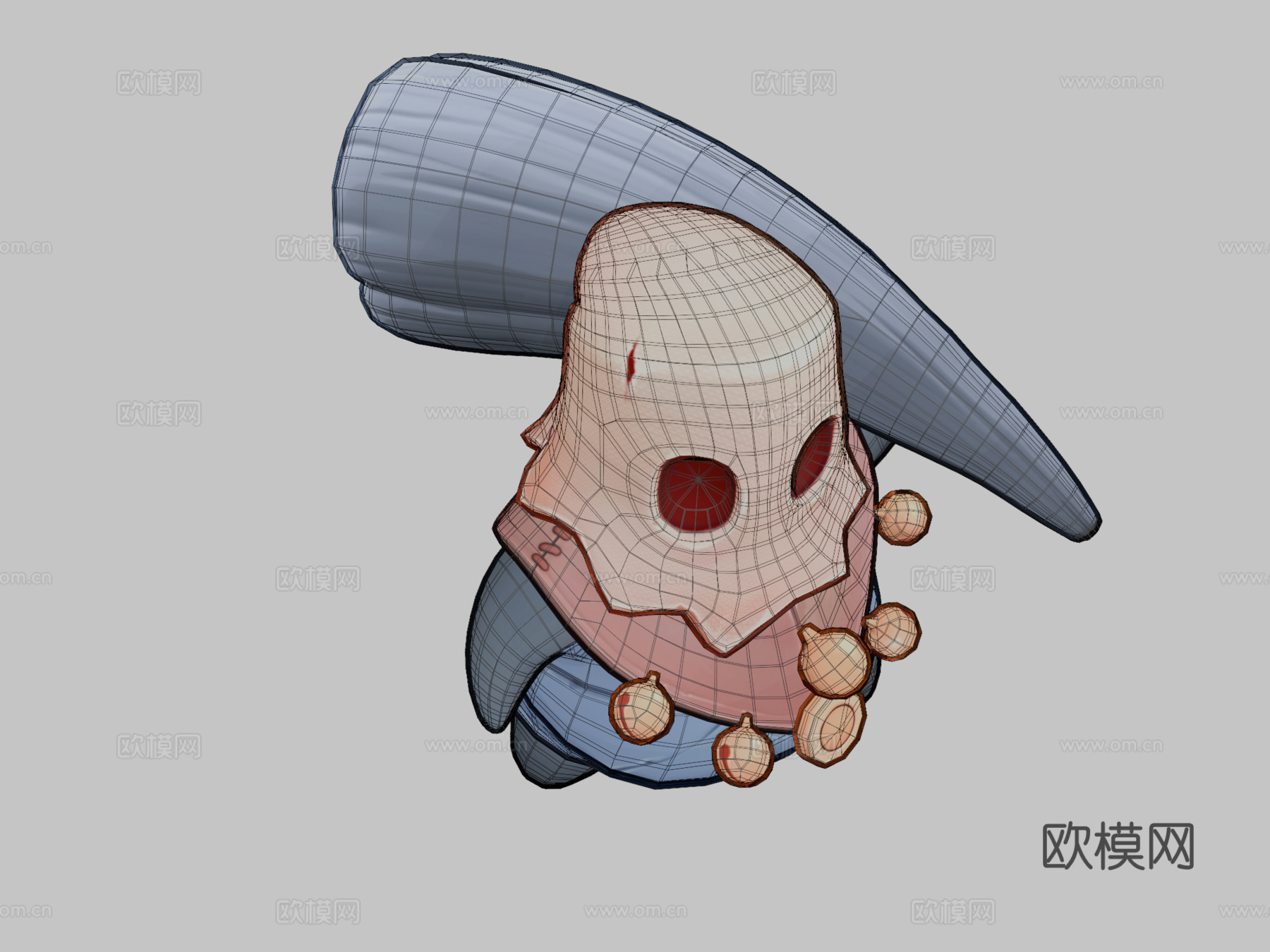 空洞骑士-布3d模型