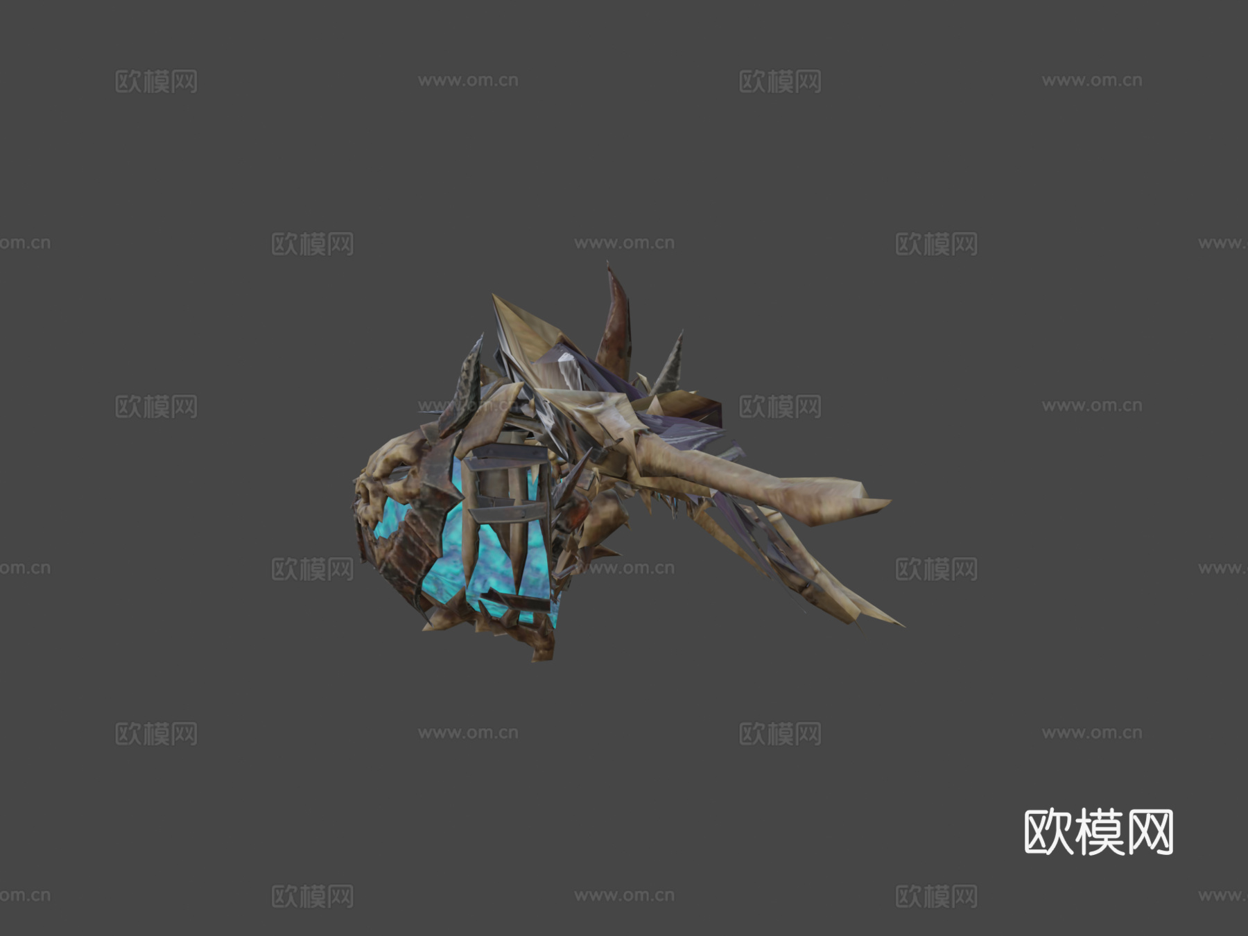 骨龙3d模型