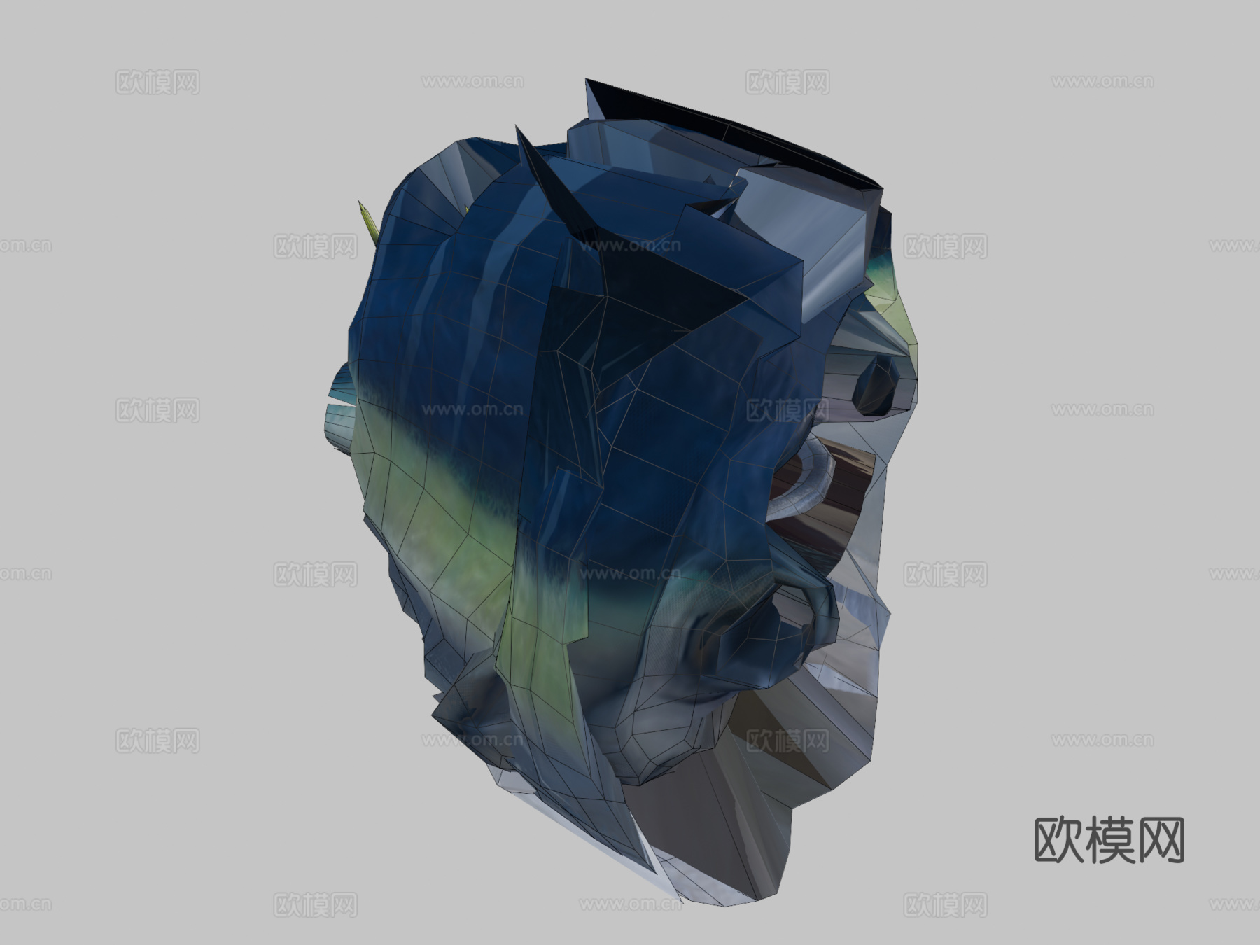 金枪鱼(GoldenZtuff)_13d模型