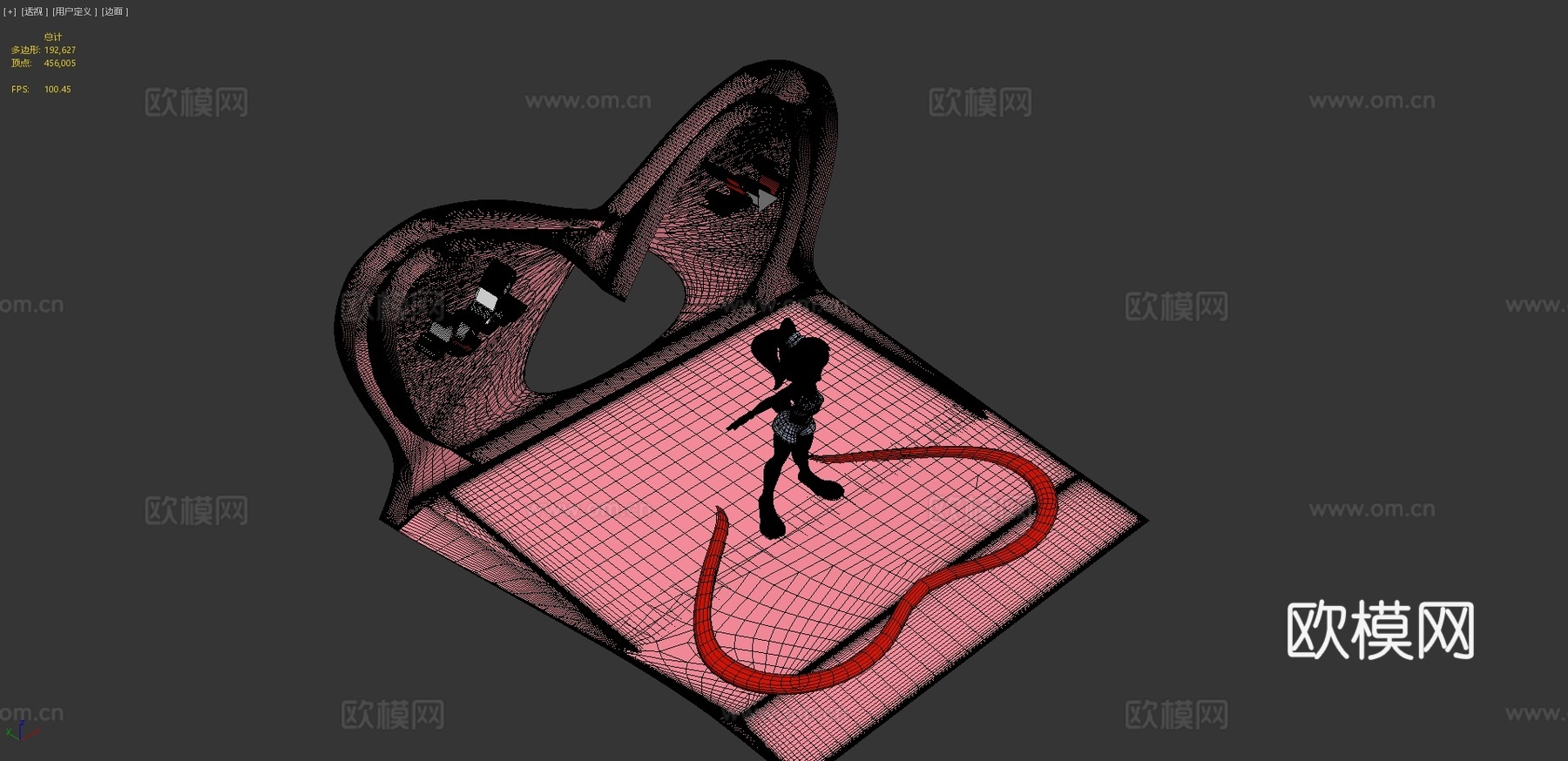 罗拉兔PG级3d模型