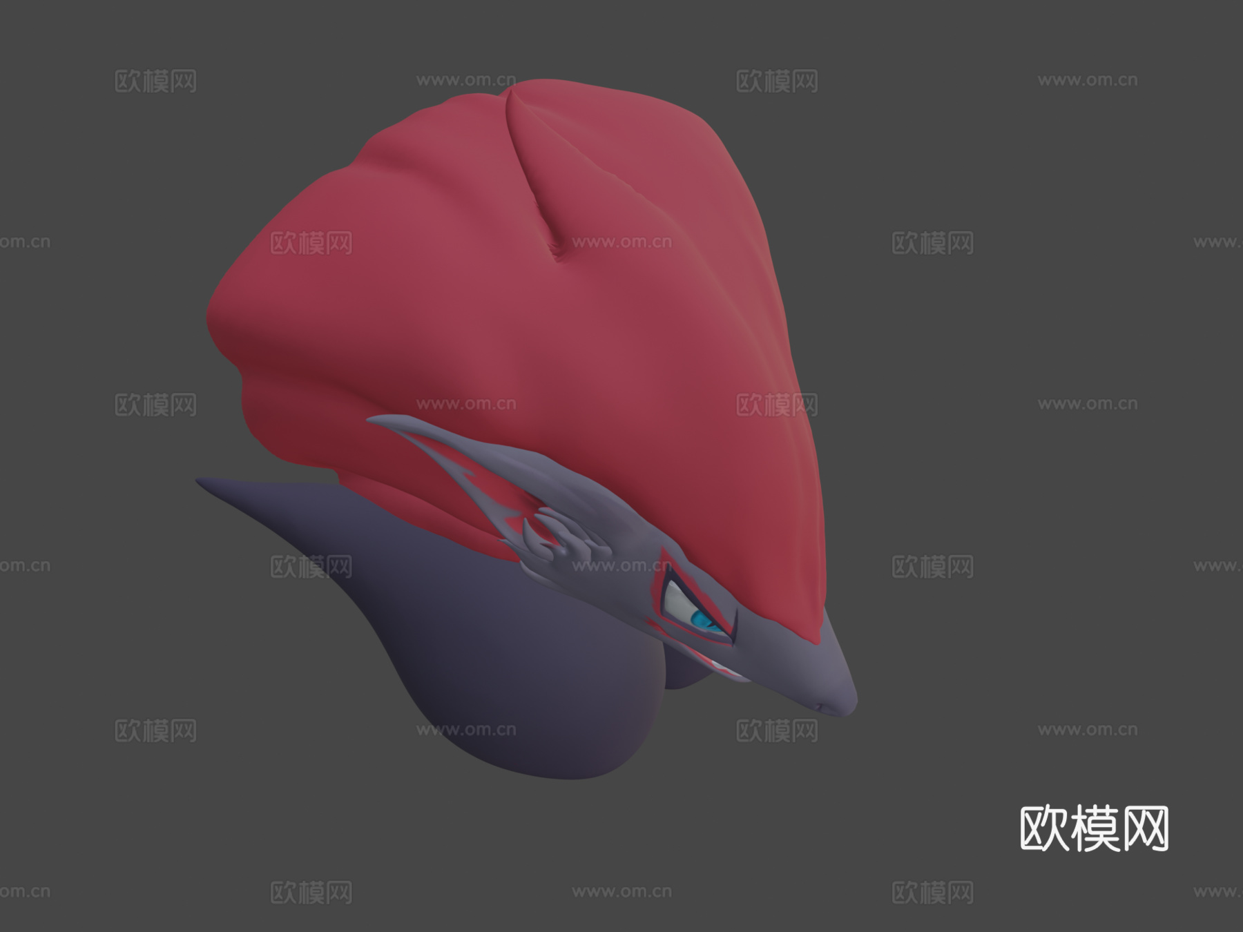索罗亚克Zbrush雕塑(可下载)3d模型
