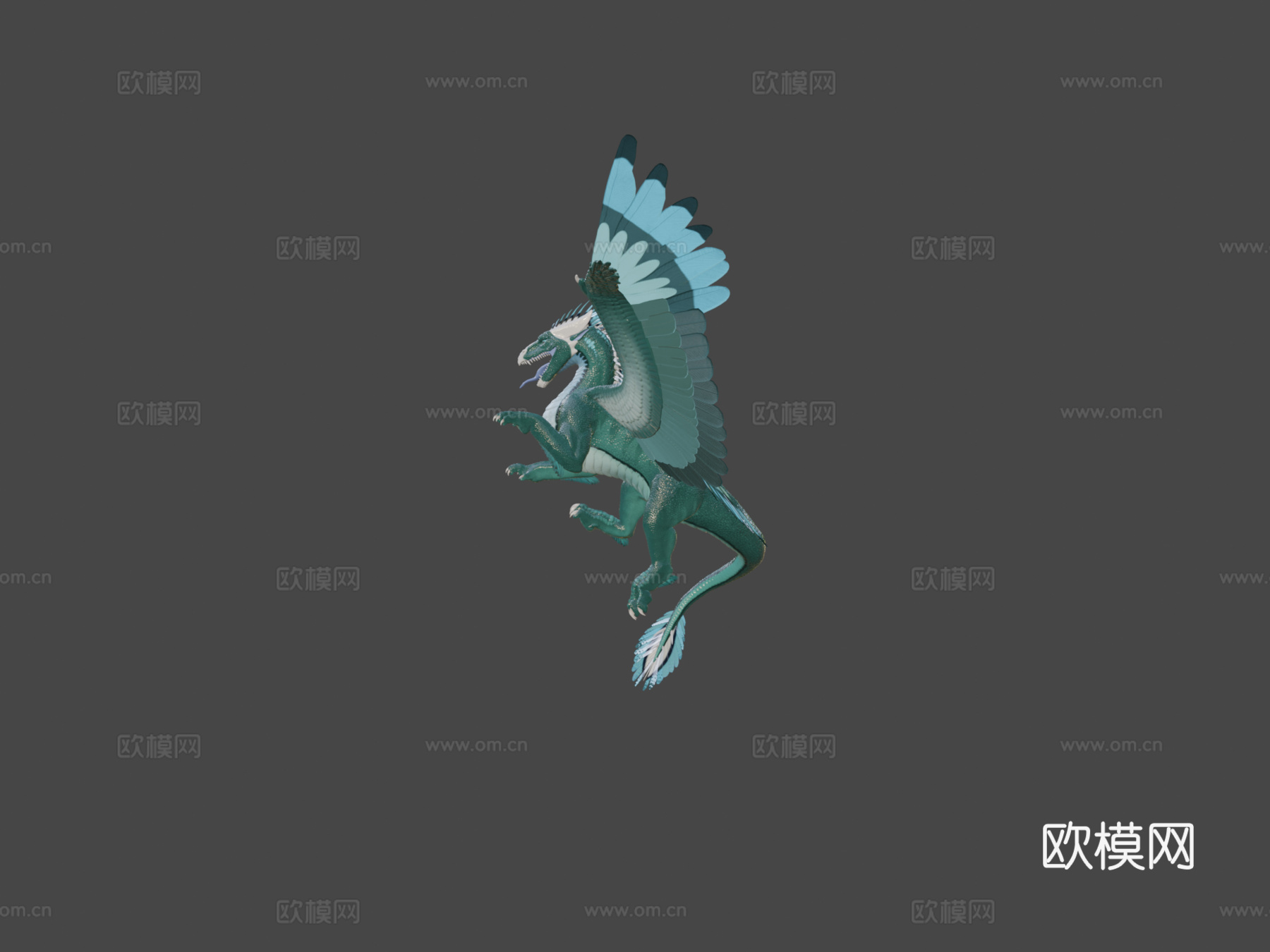 巨龙维索纳3d模型