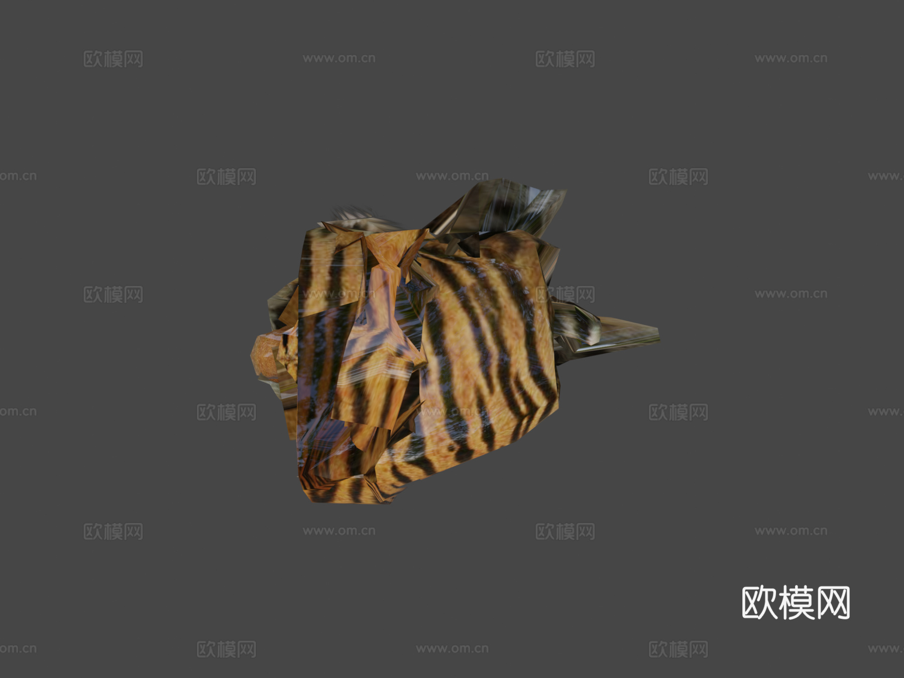 老虎3d模型