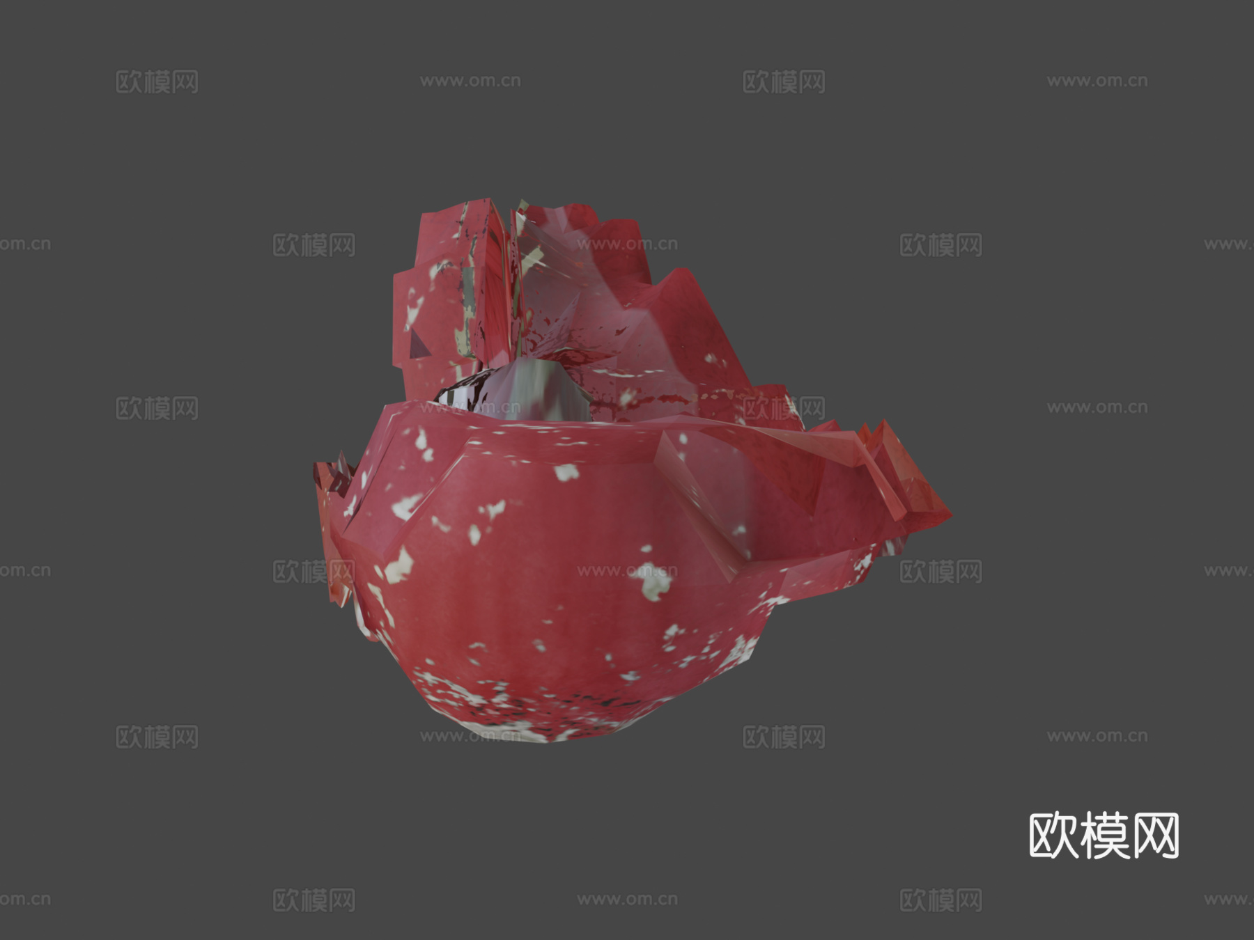 巨型鱿鱼3d模型