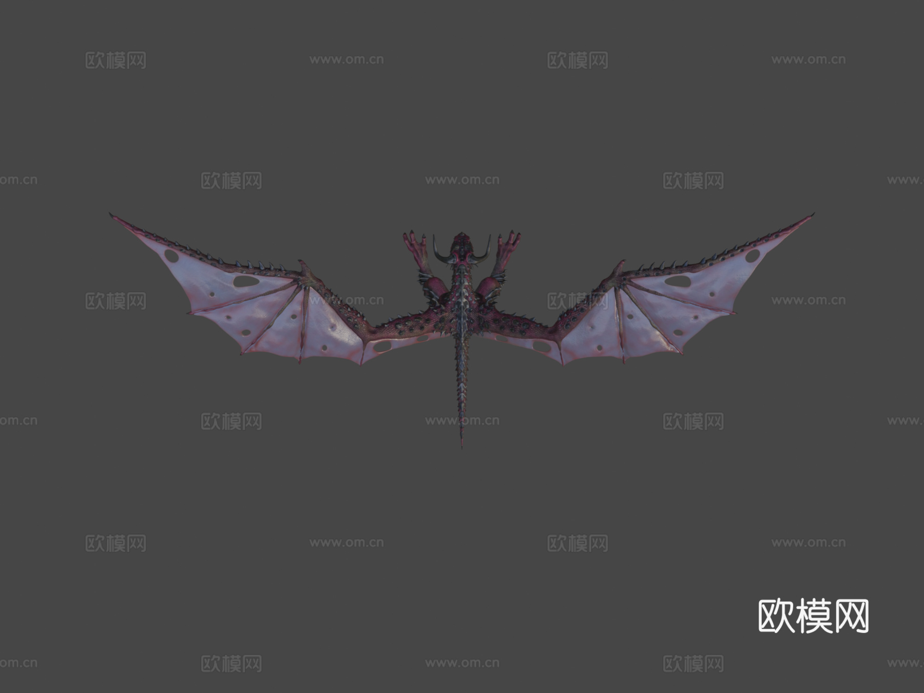 和龙绘图专用3d模型