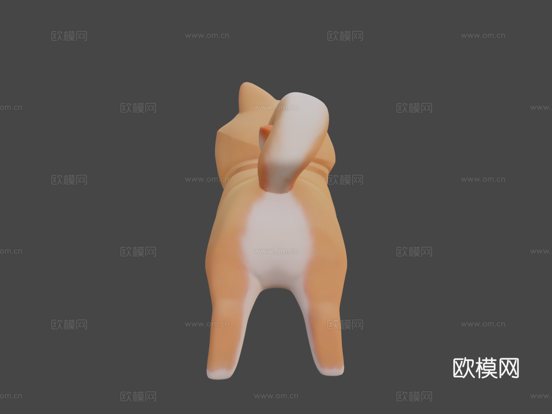 超棒柴犬男孩3d模型