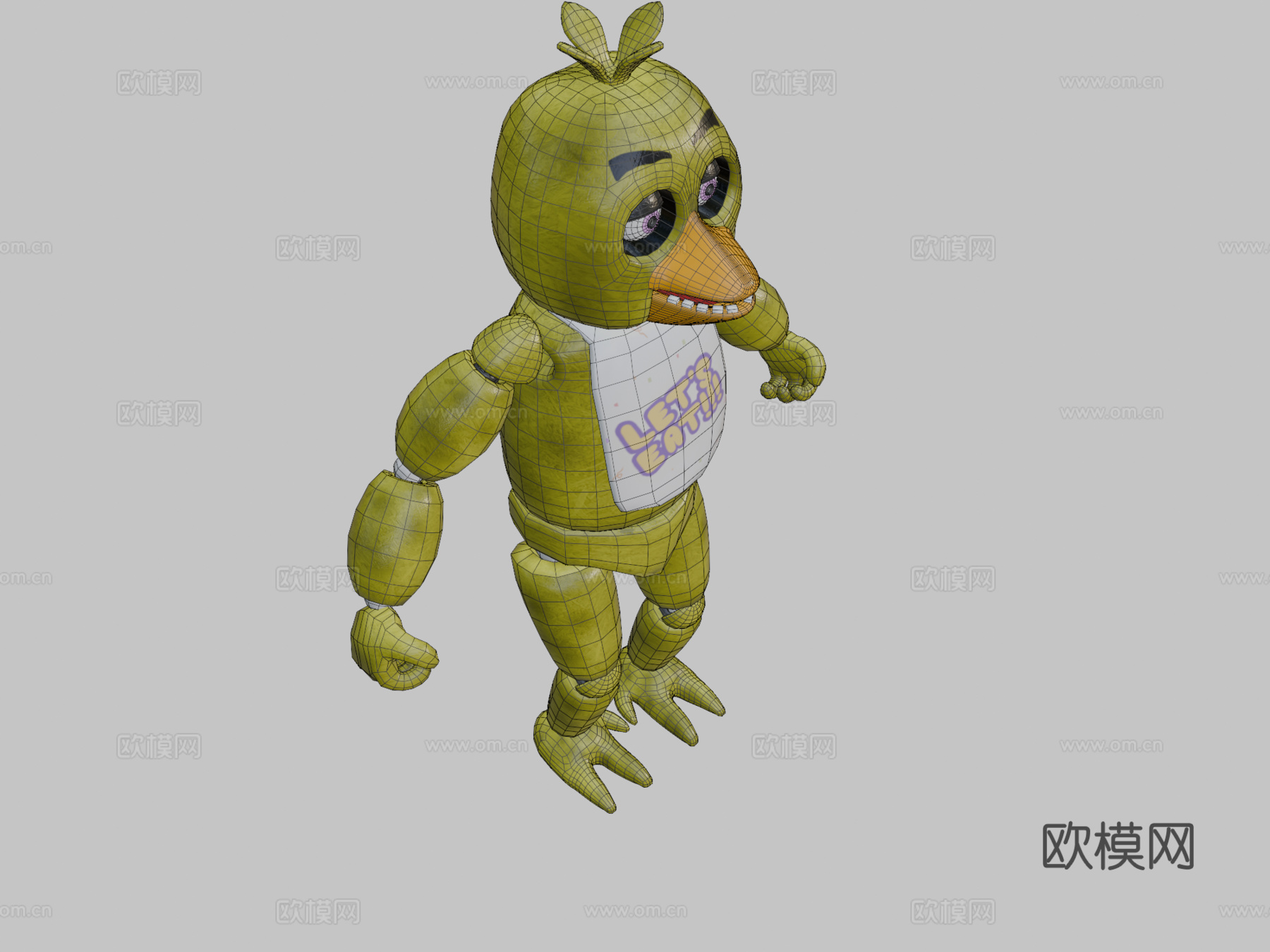 玩具熊的五夜后宫奇卡3d模型