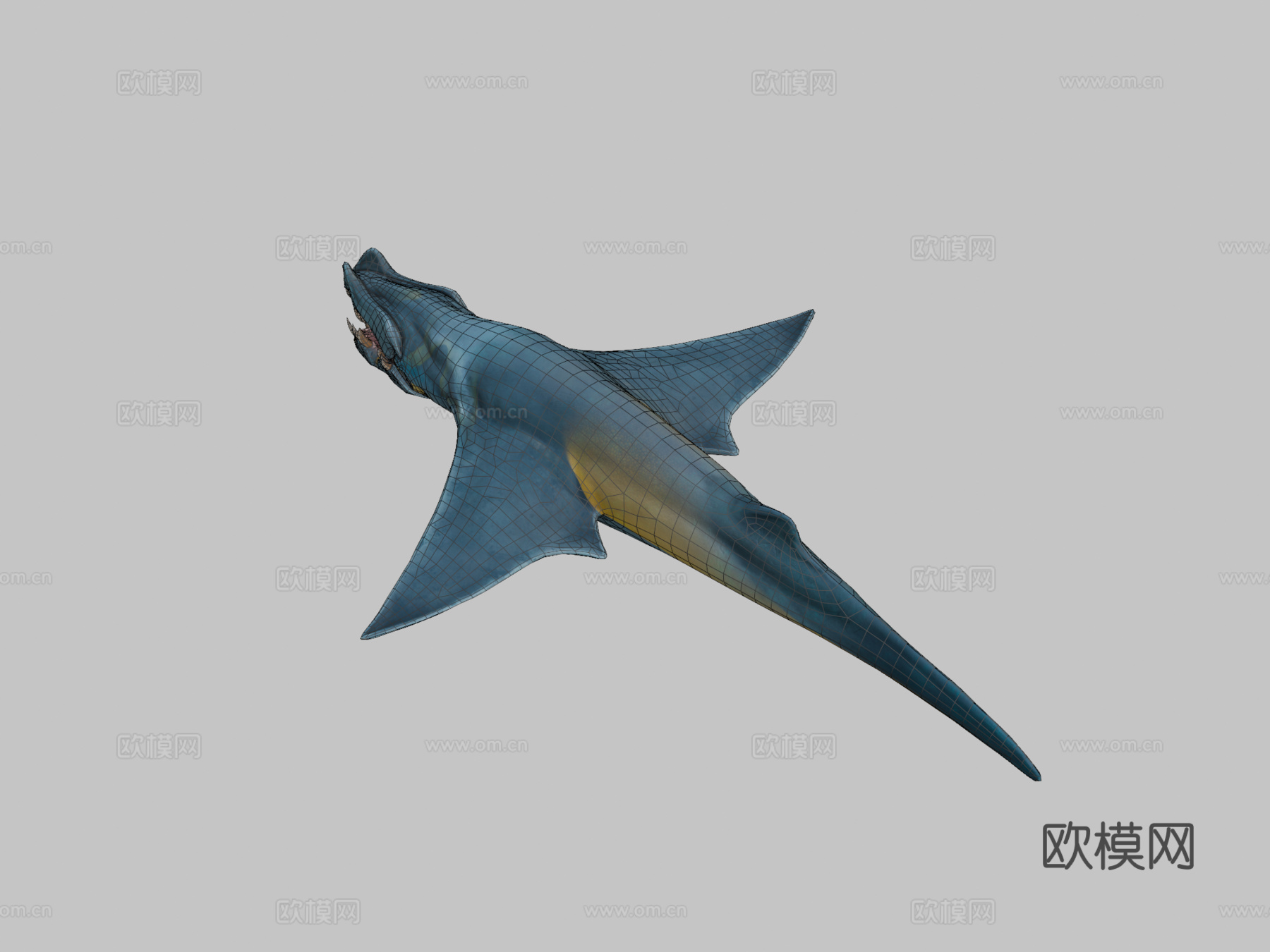 最终野蛮鲨3d模型