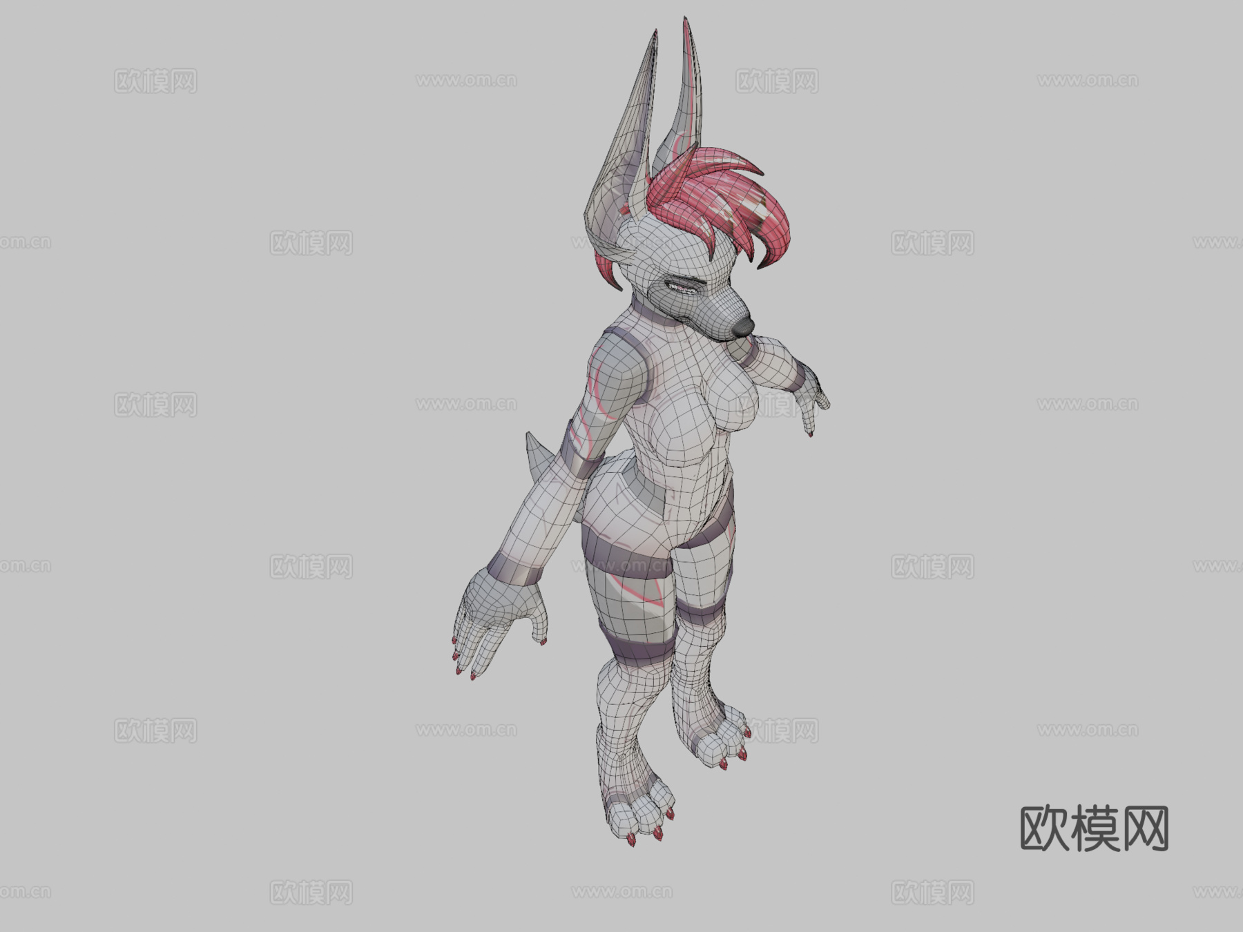玉动画3d模型