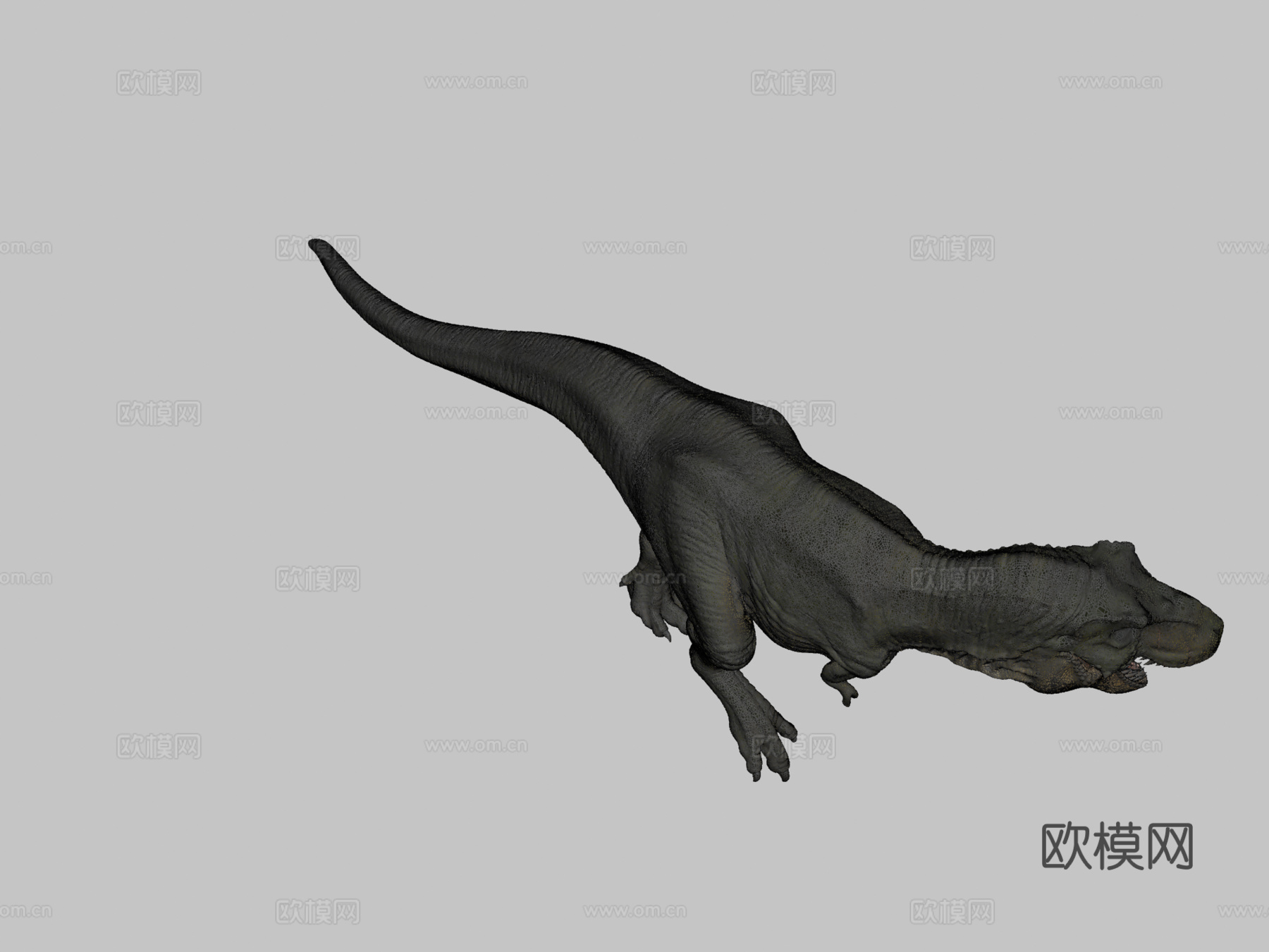 侏罗纪公园3霸王龙(弗雷迪)同人作品3d模型