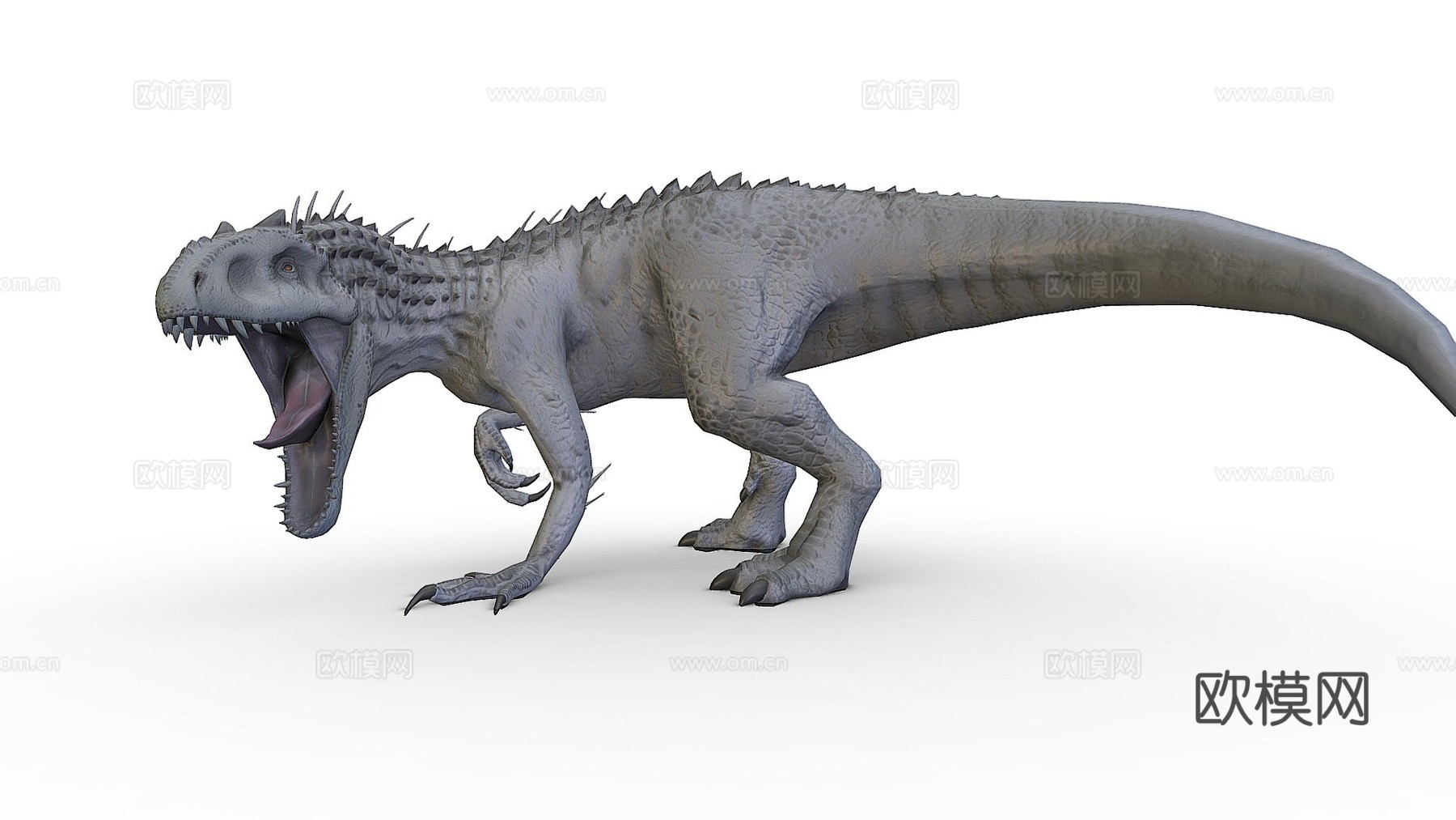 侏罗纪世界暴虐霸王龙雕像3d模型