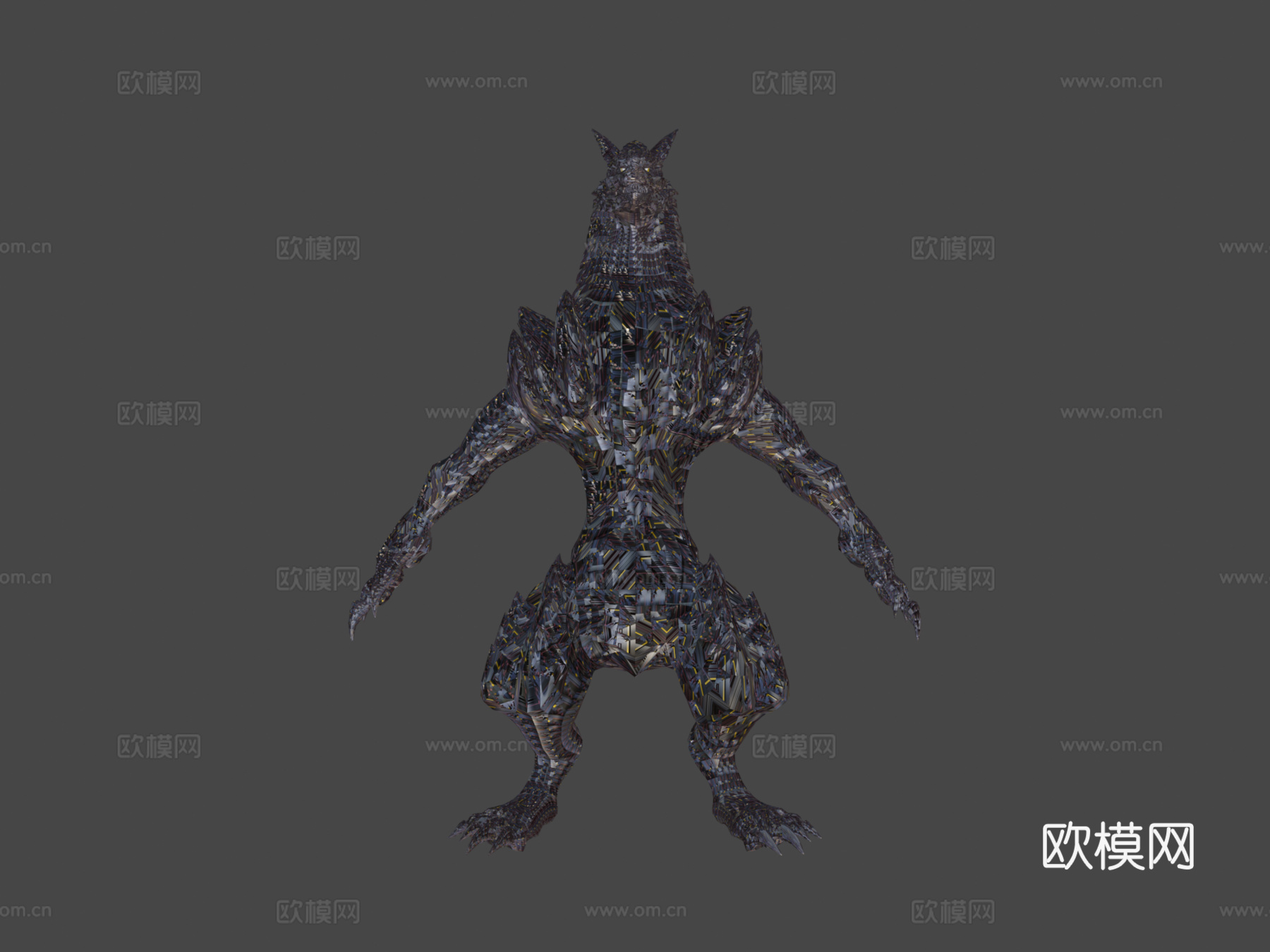 月狼[怪物猎人]3d模型