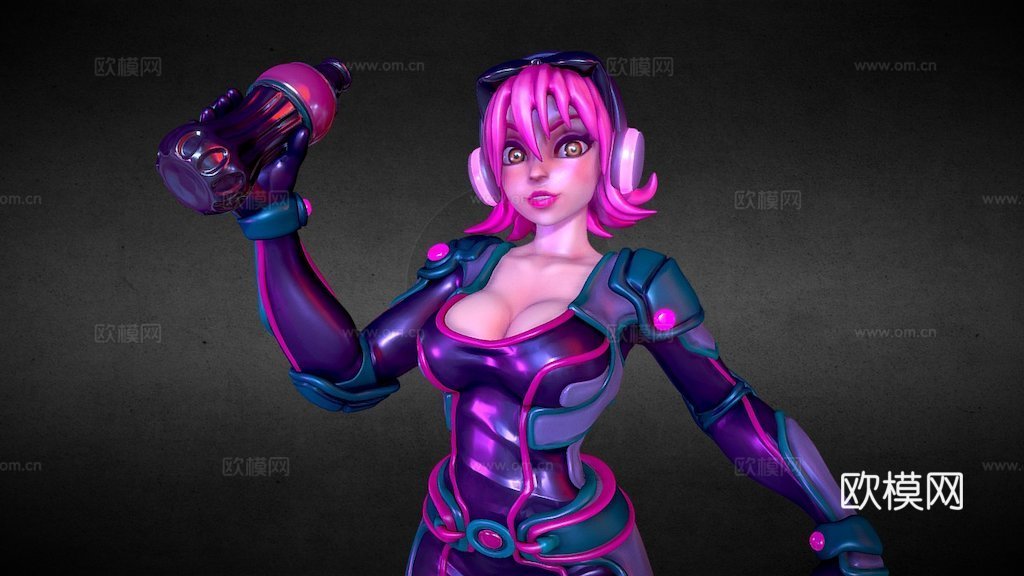 糖果特工3d模型