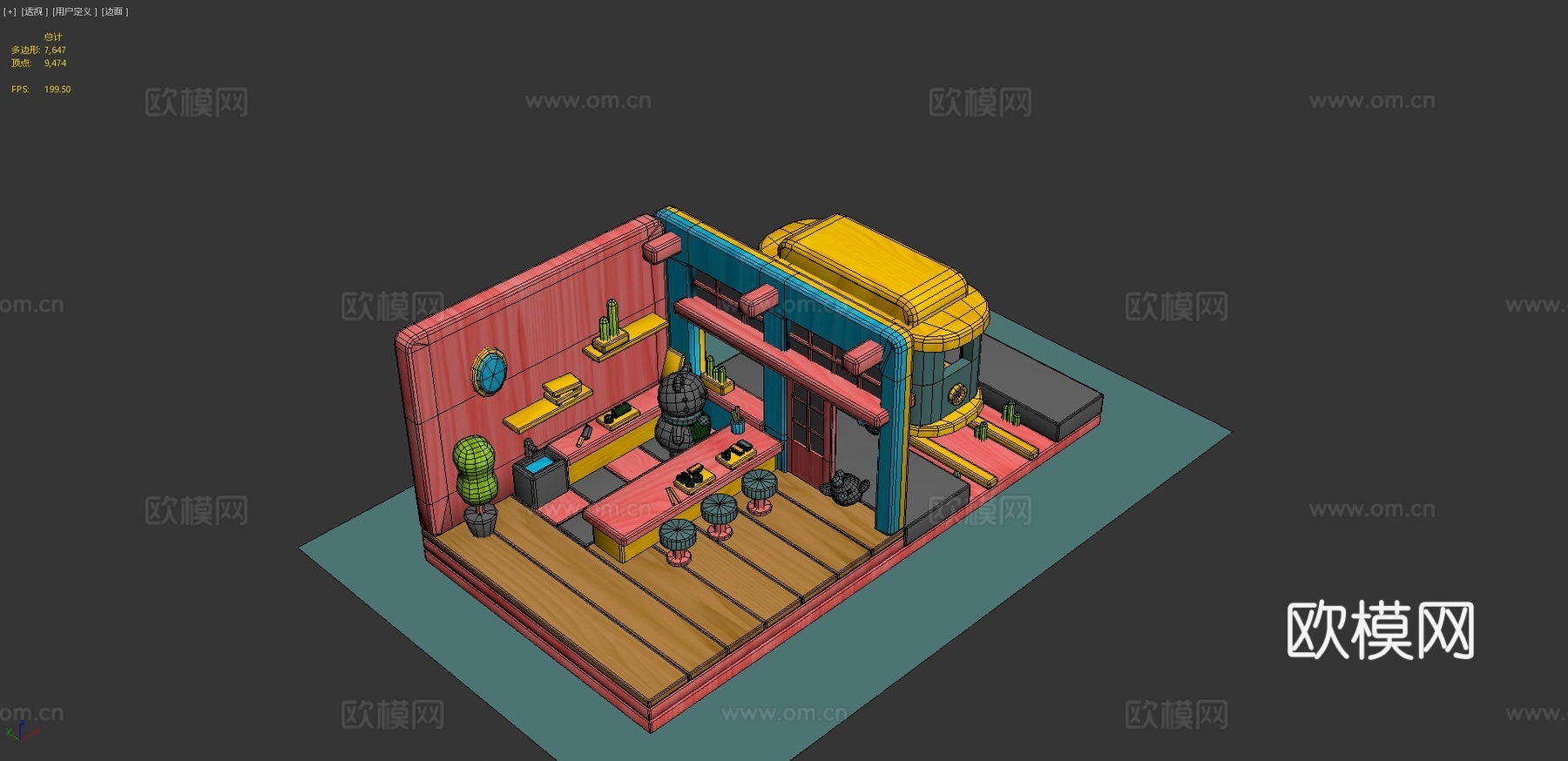 寿司时光3d模型