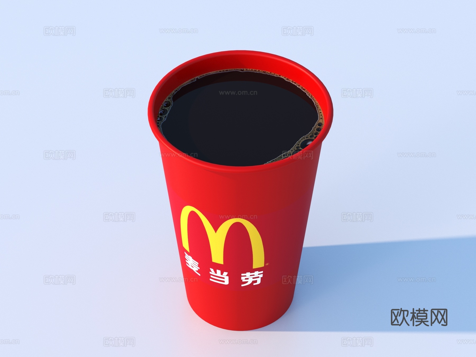 纸杯 咖啡 可乐 奶茶 饮料3d模型