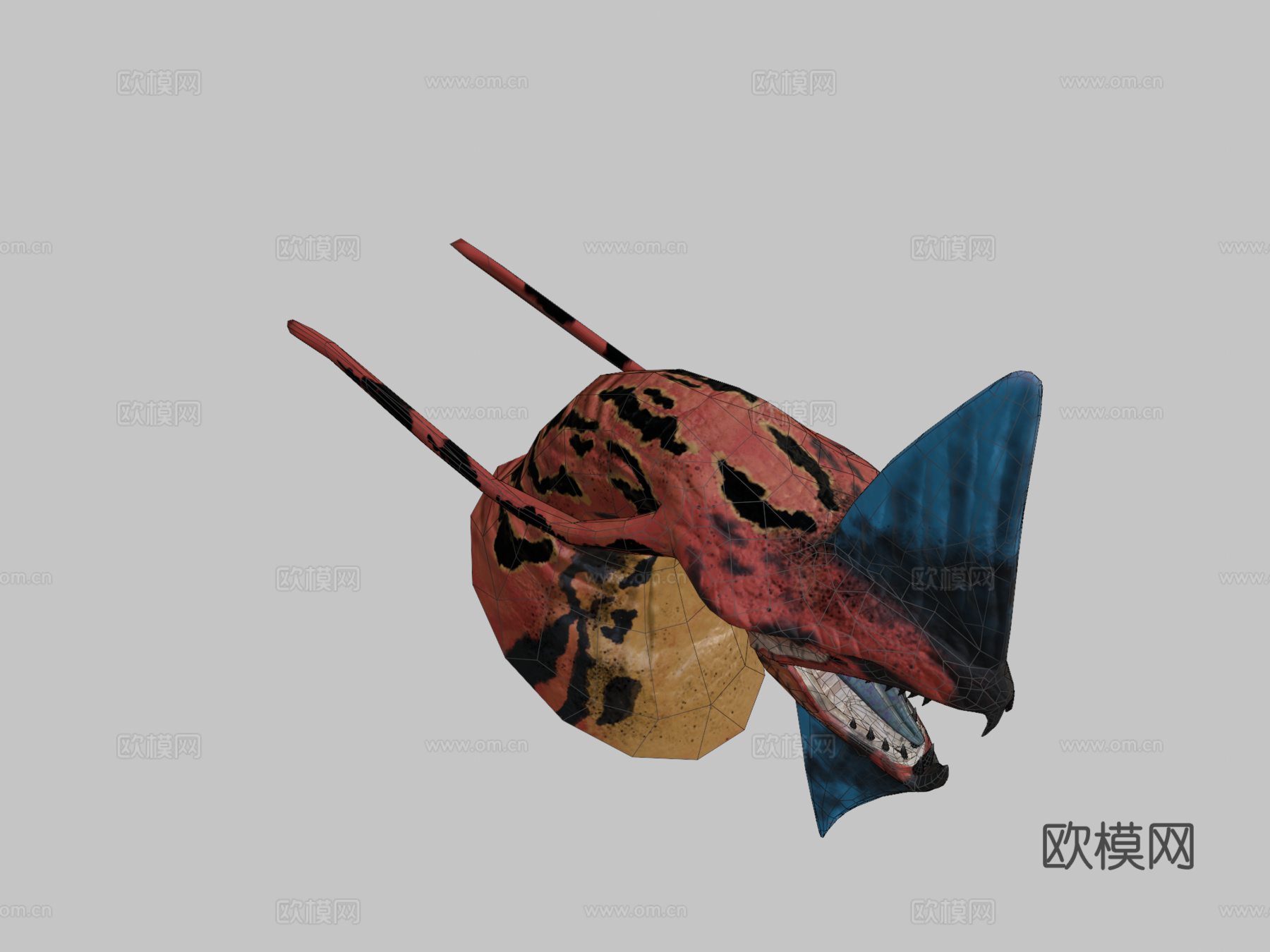 托鲁克马克托龙3d模型