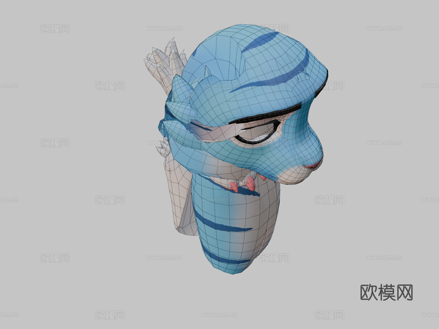 天空猫VR虚拟形象请查看描述(SKYE)_13d模型