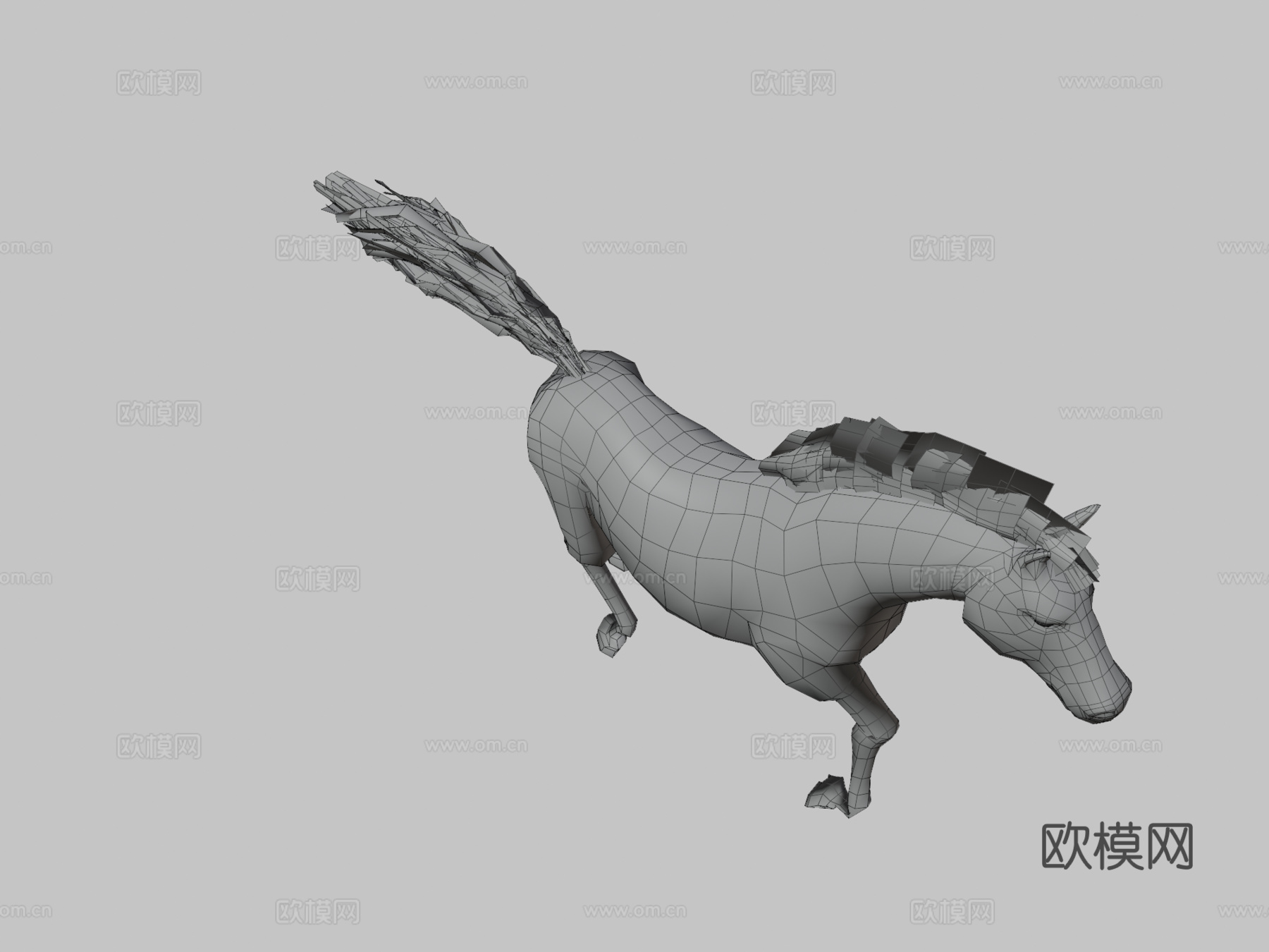 动画马匹3d模型