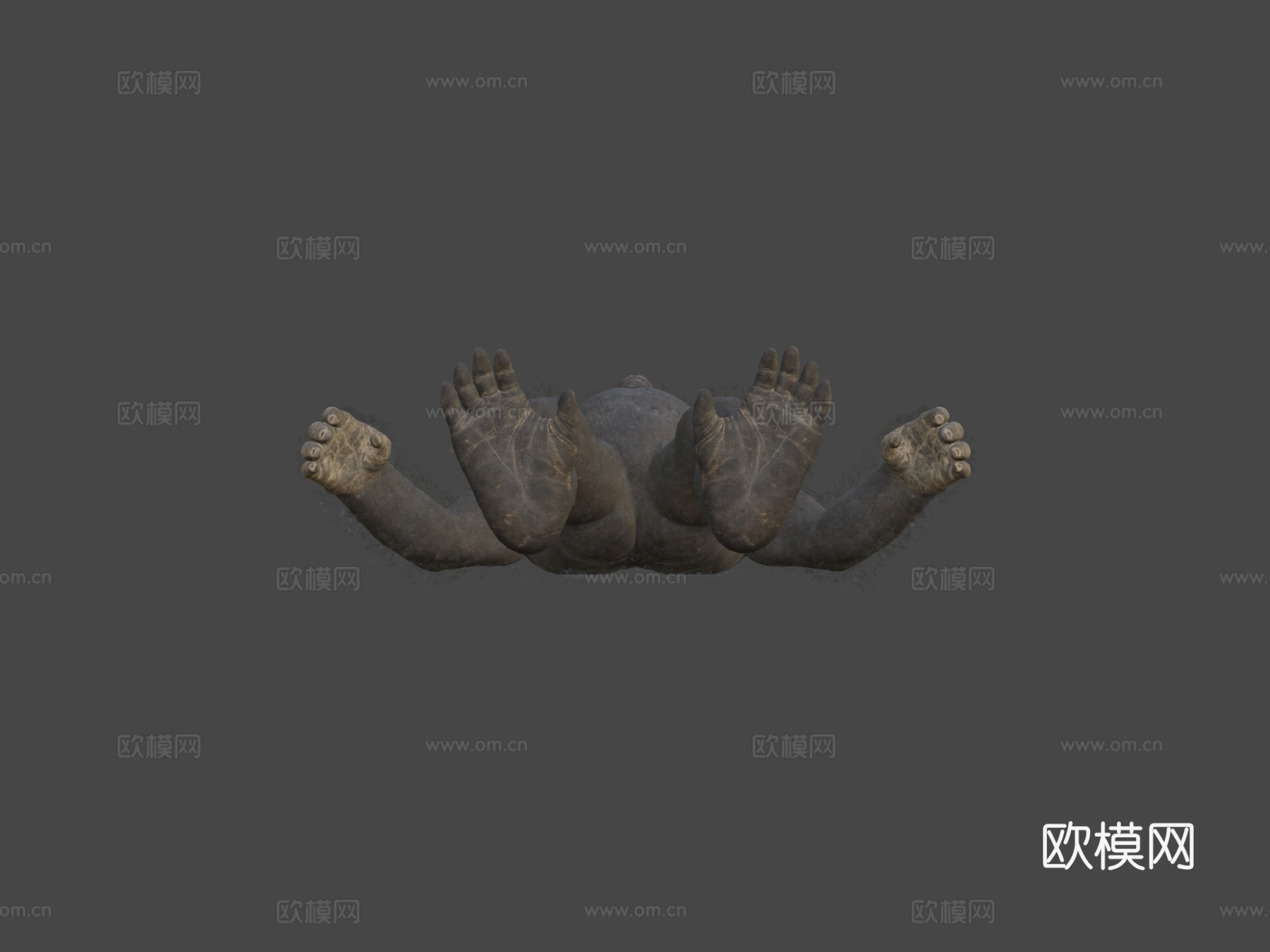 使命召唤战区金刚3d模型