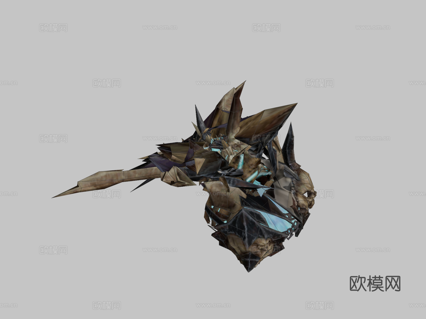 骨龙3d模型