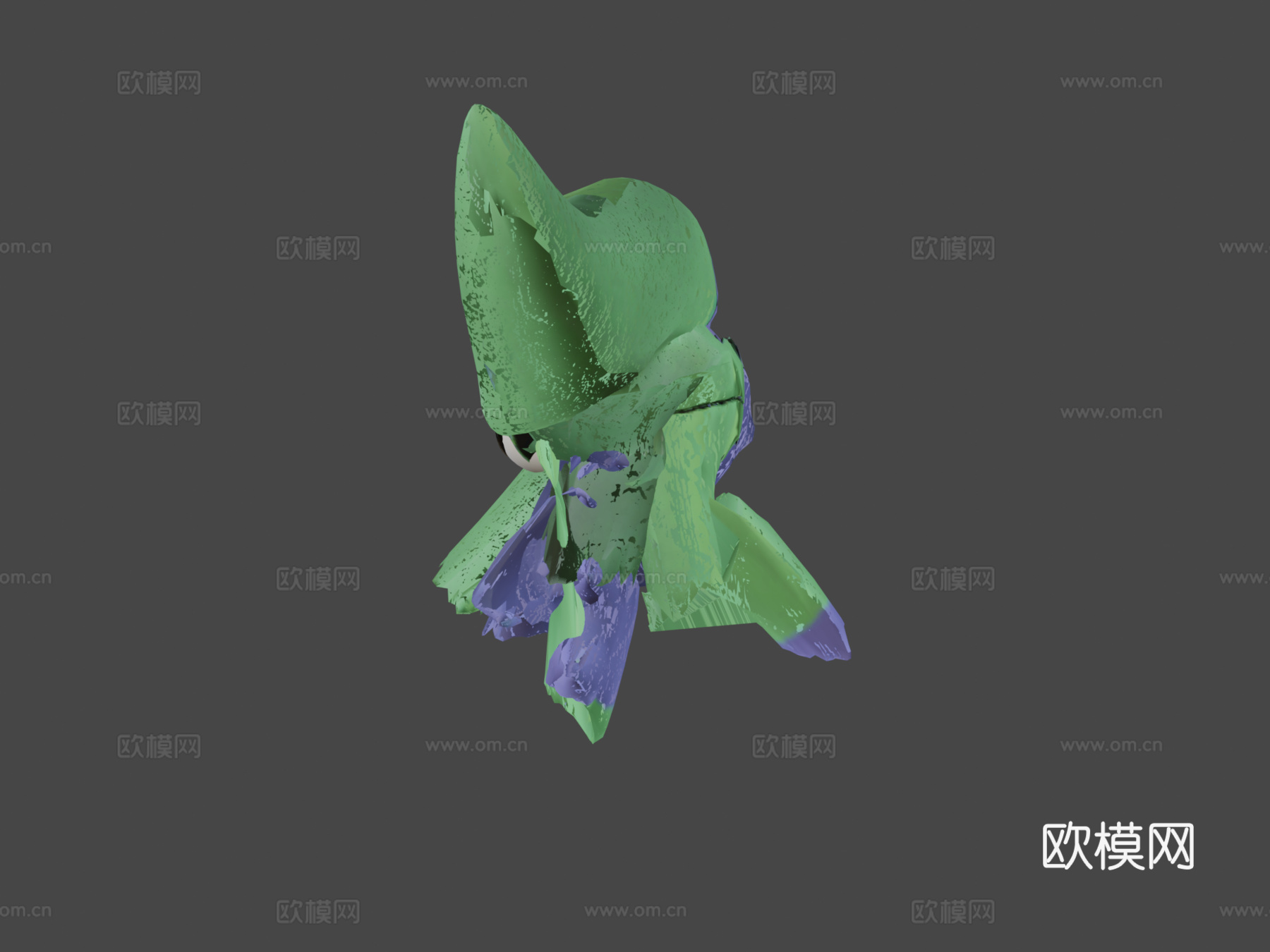 苦笑笑新模型-班班花园4与63d模型