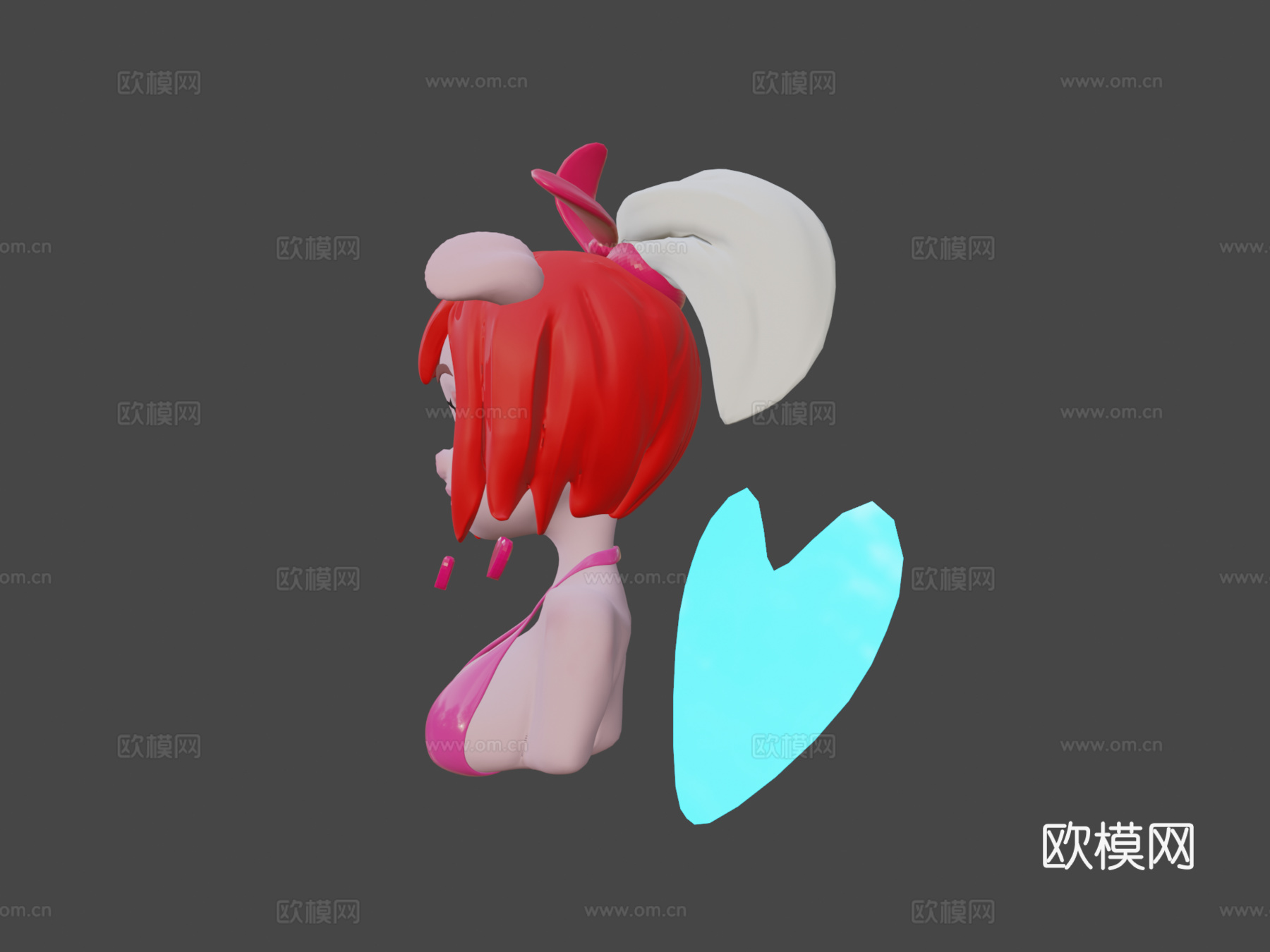 艾米丽同人测试3d模型