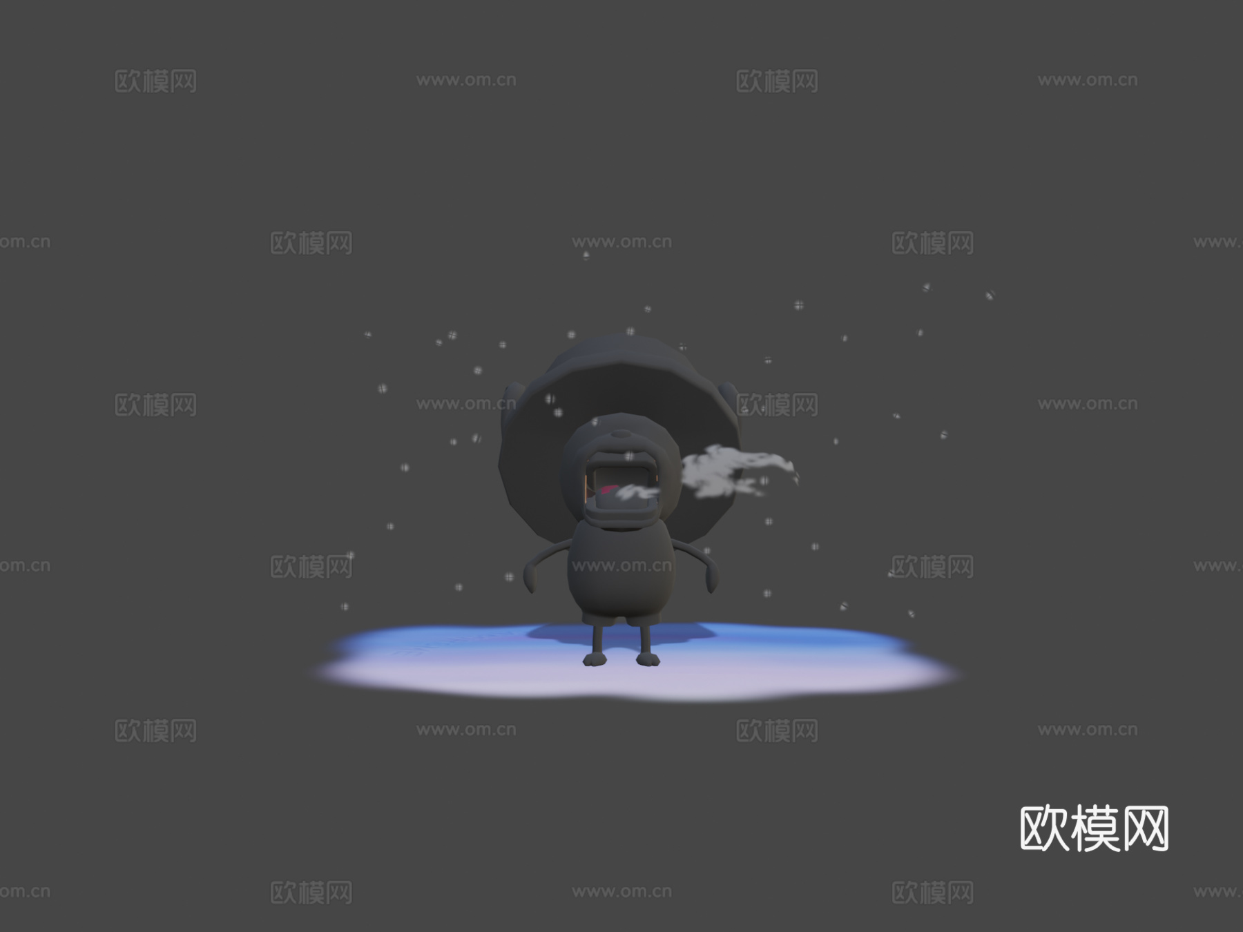 哭泣的乔巴3d模型