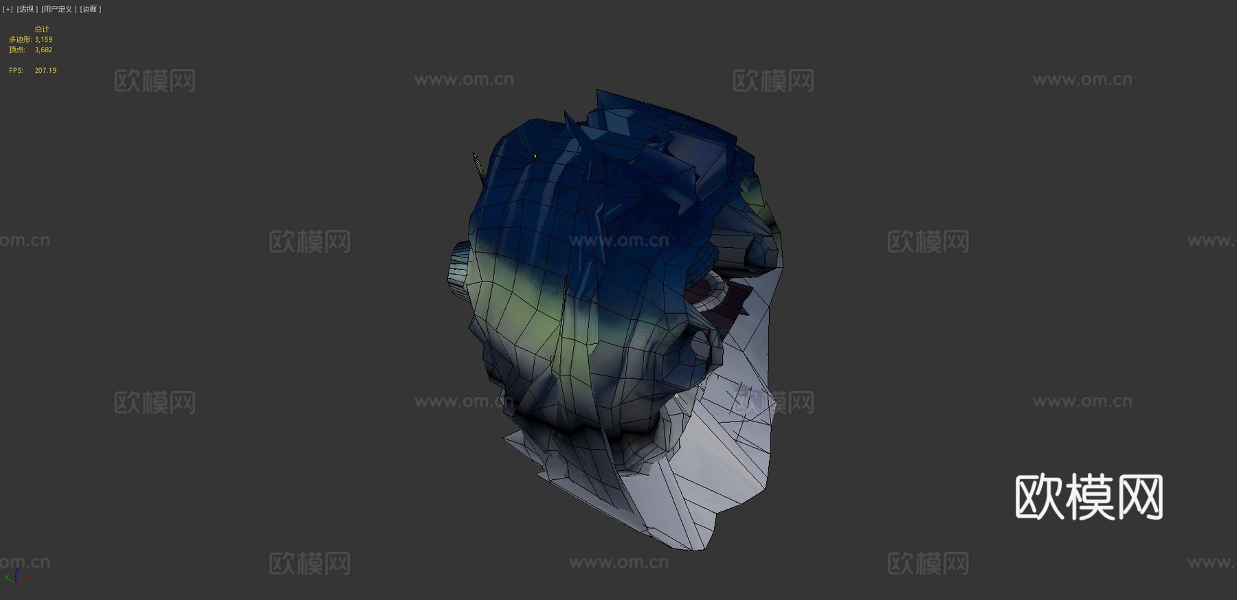 金枪鱼(GoldenZtuff)_13d模型