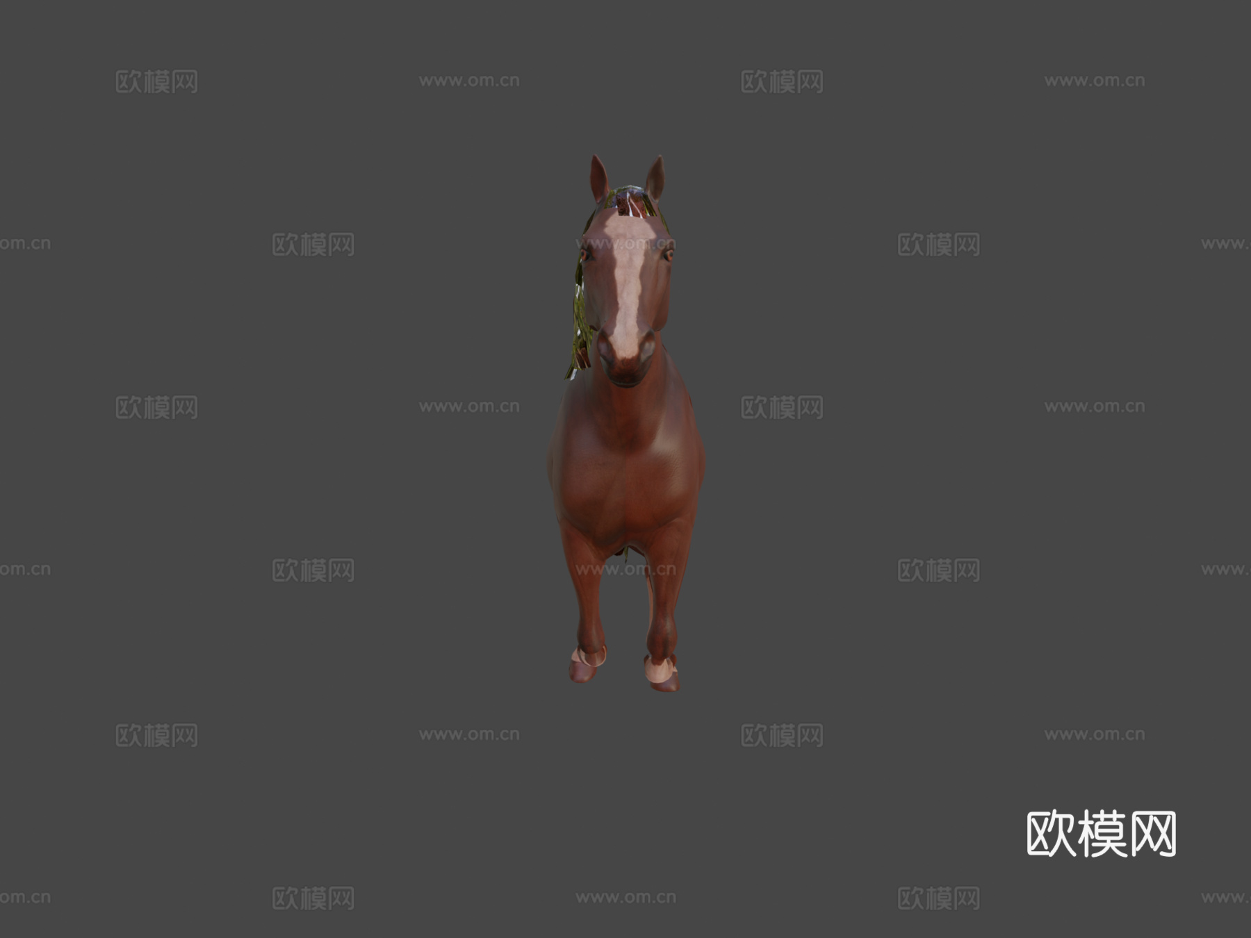 马3d模型