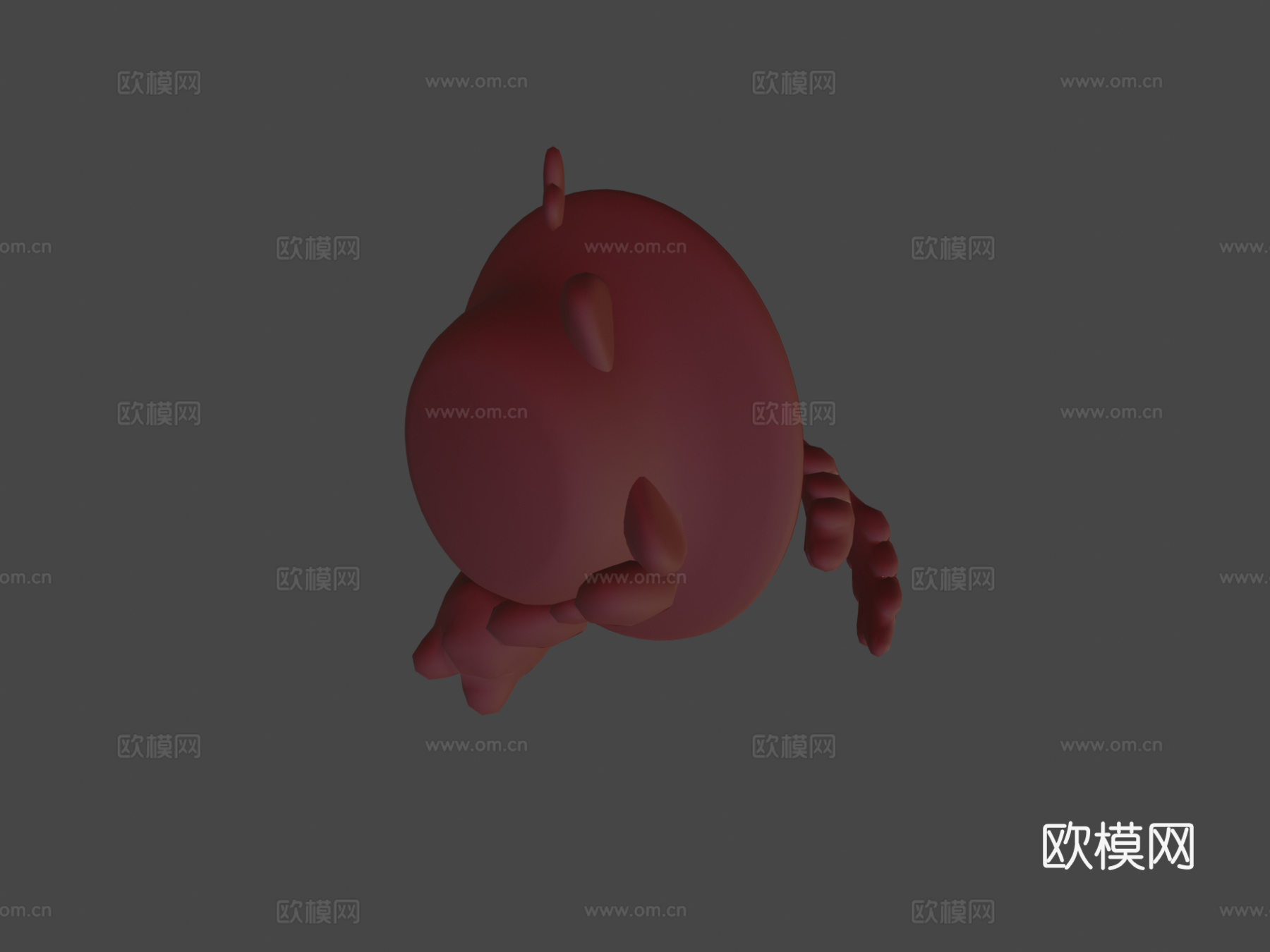 秋日小猫3d模型