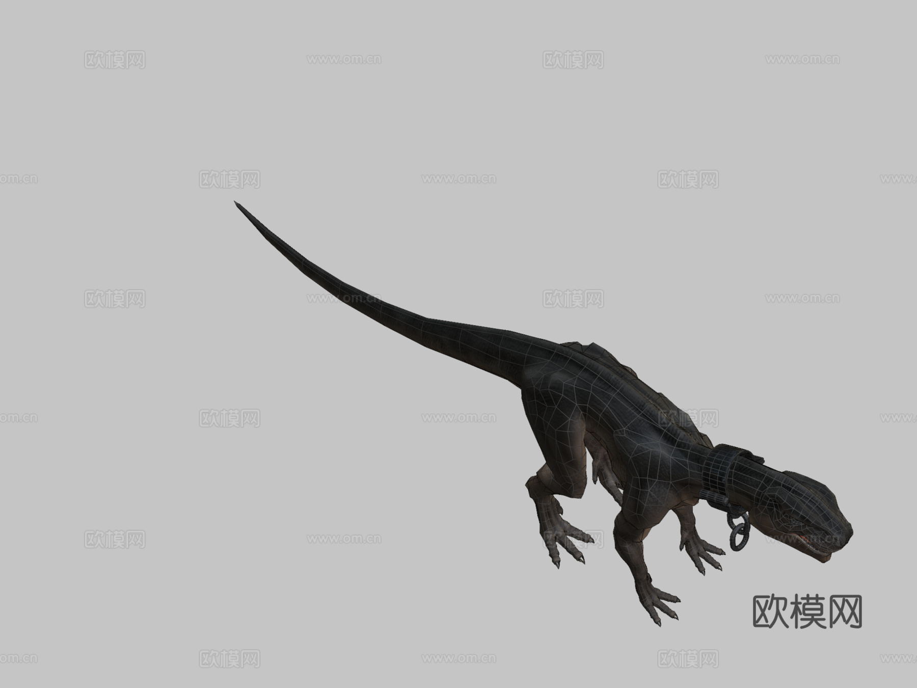 饲养员3d模型