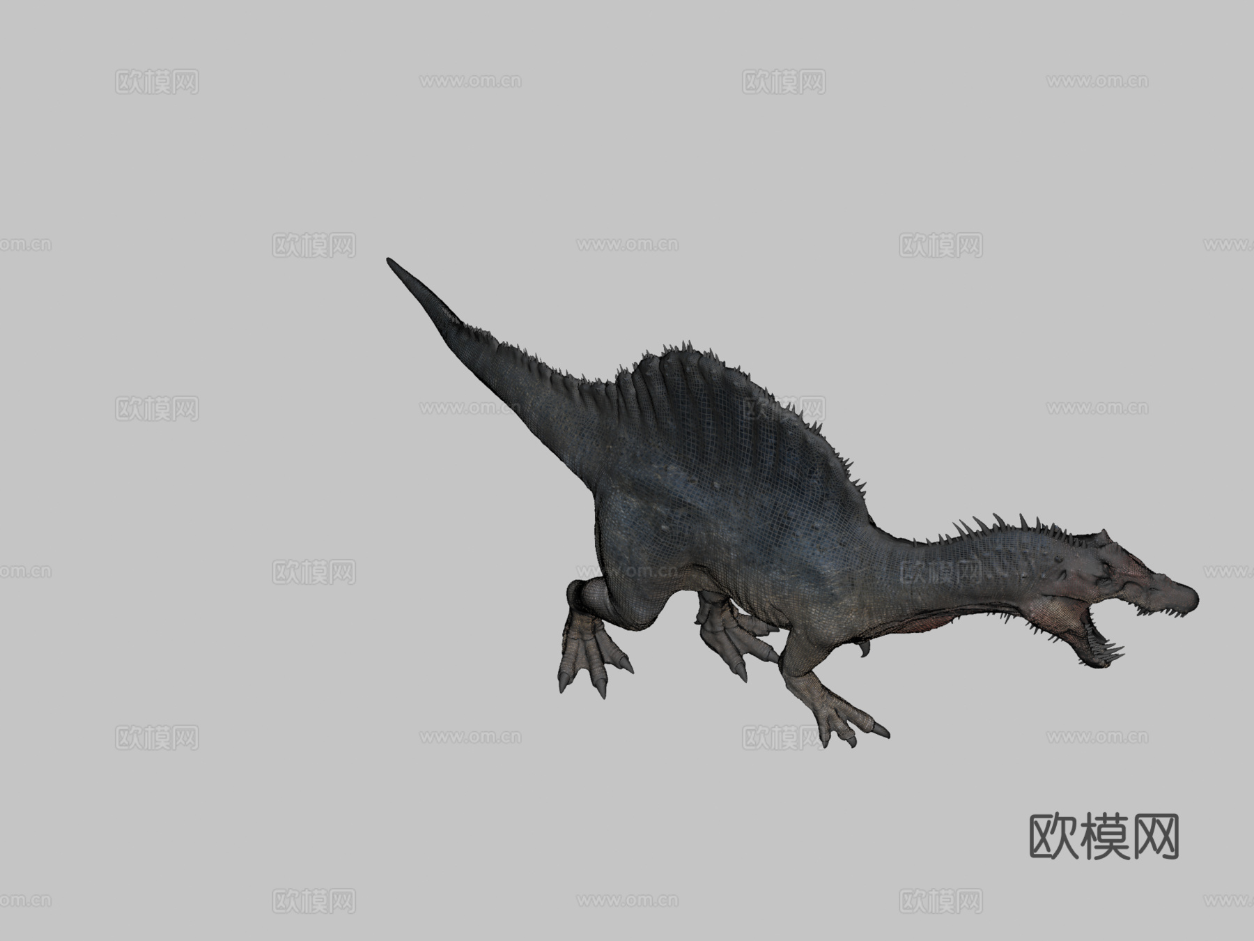 棘龙3d模型