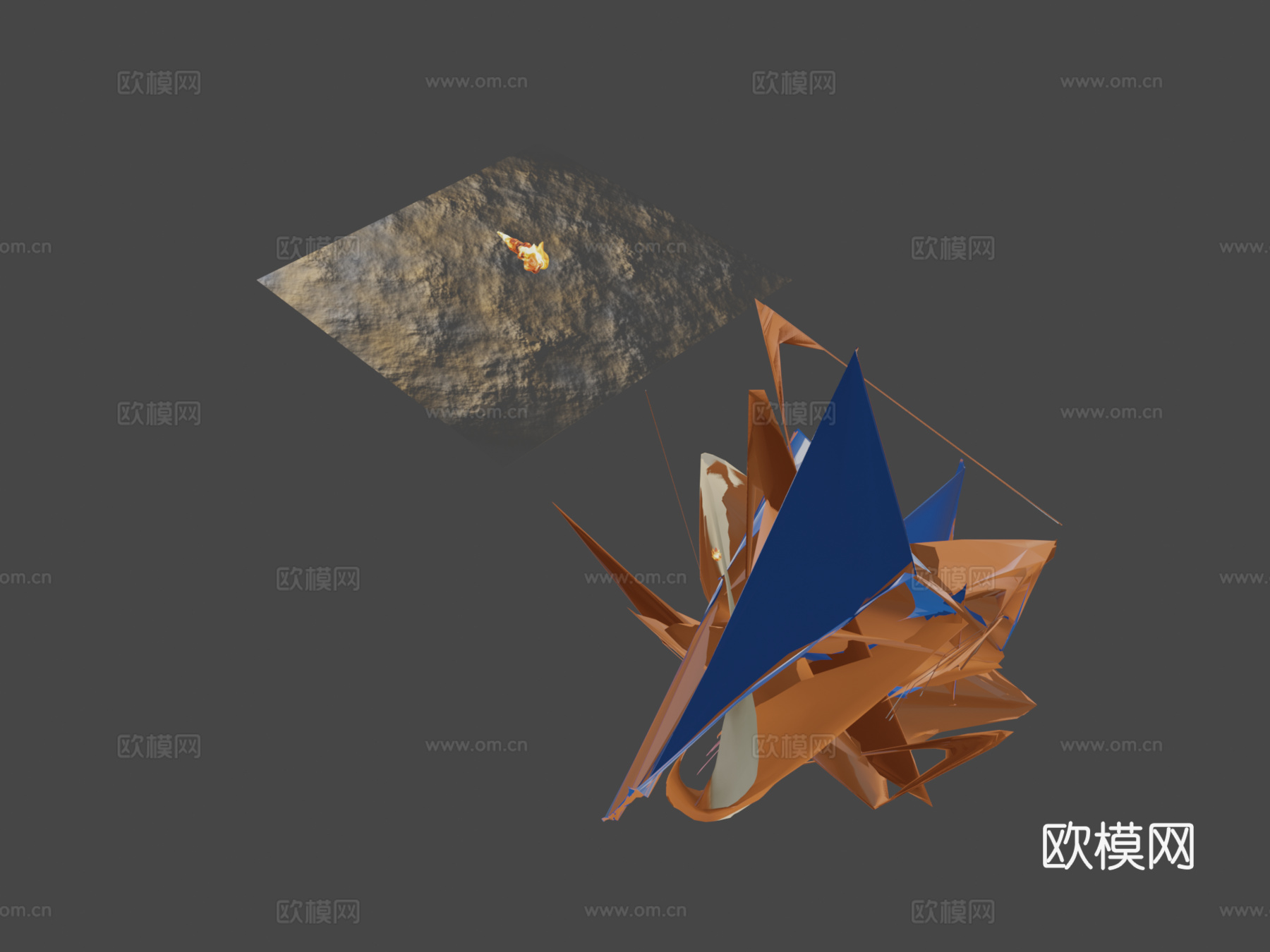 喷火龙等待宿主3d模型