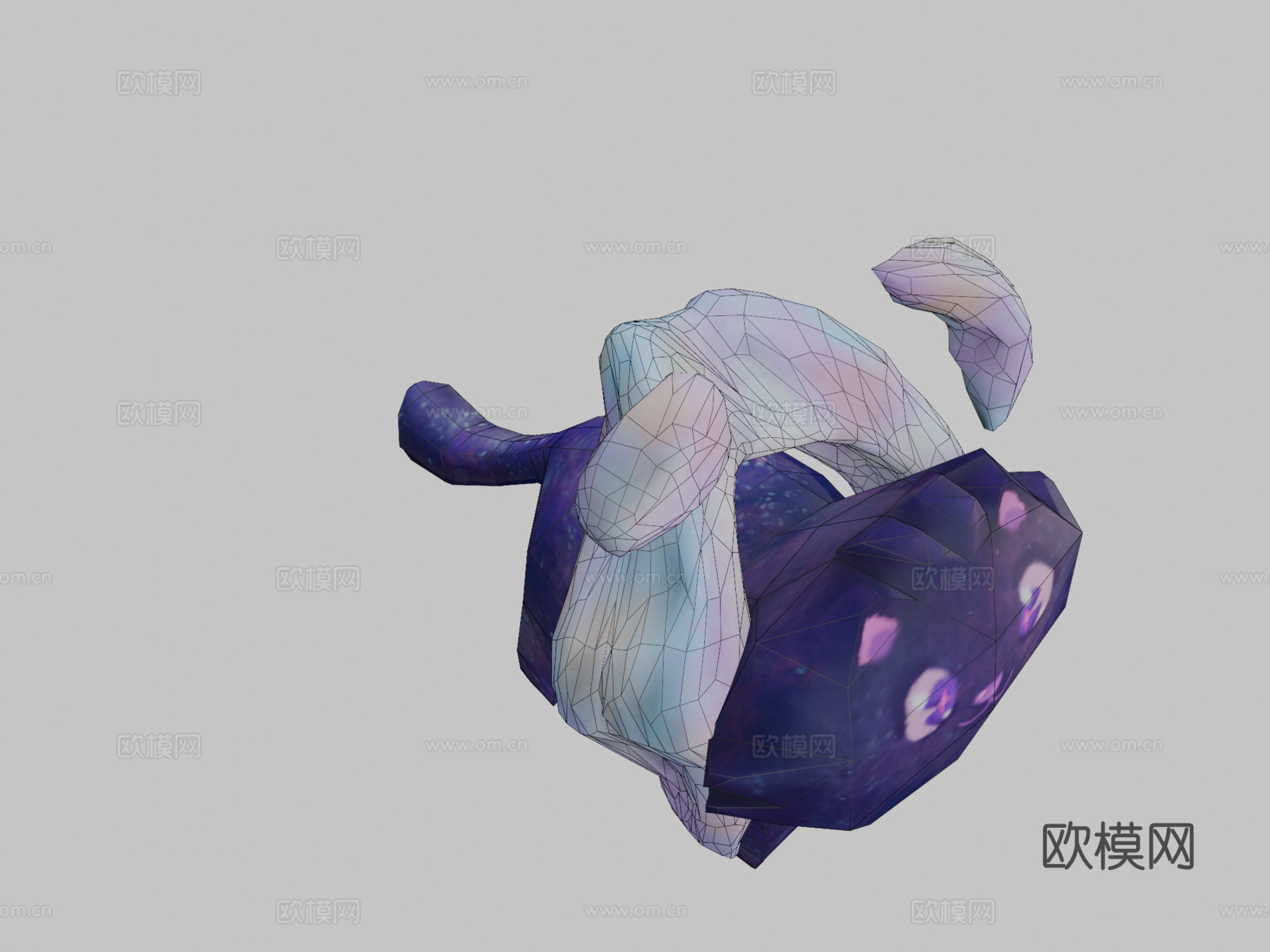 埃斯托拉神秘星系猫生物之梦3d模型
