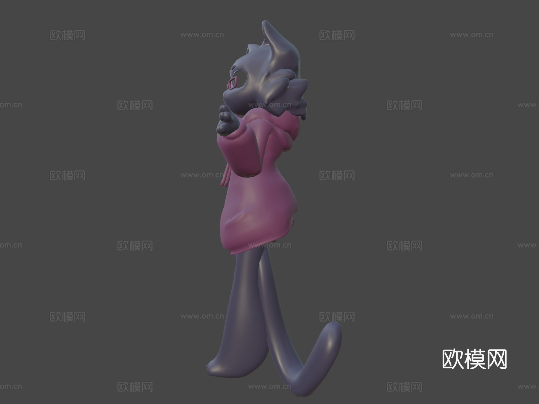 米娅3d模型
