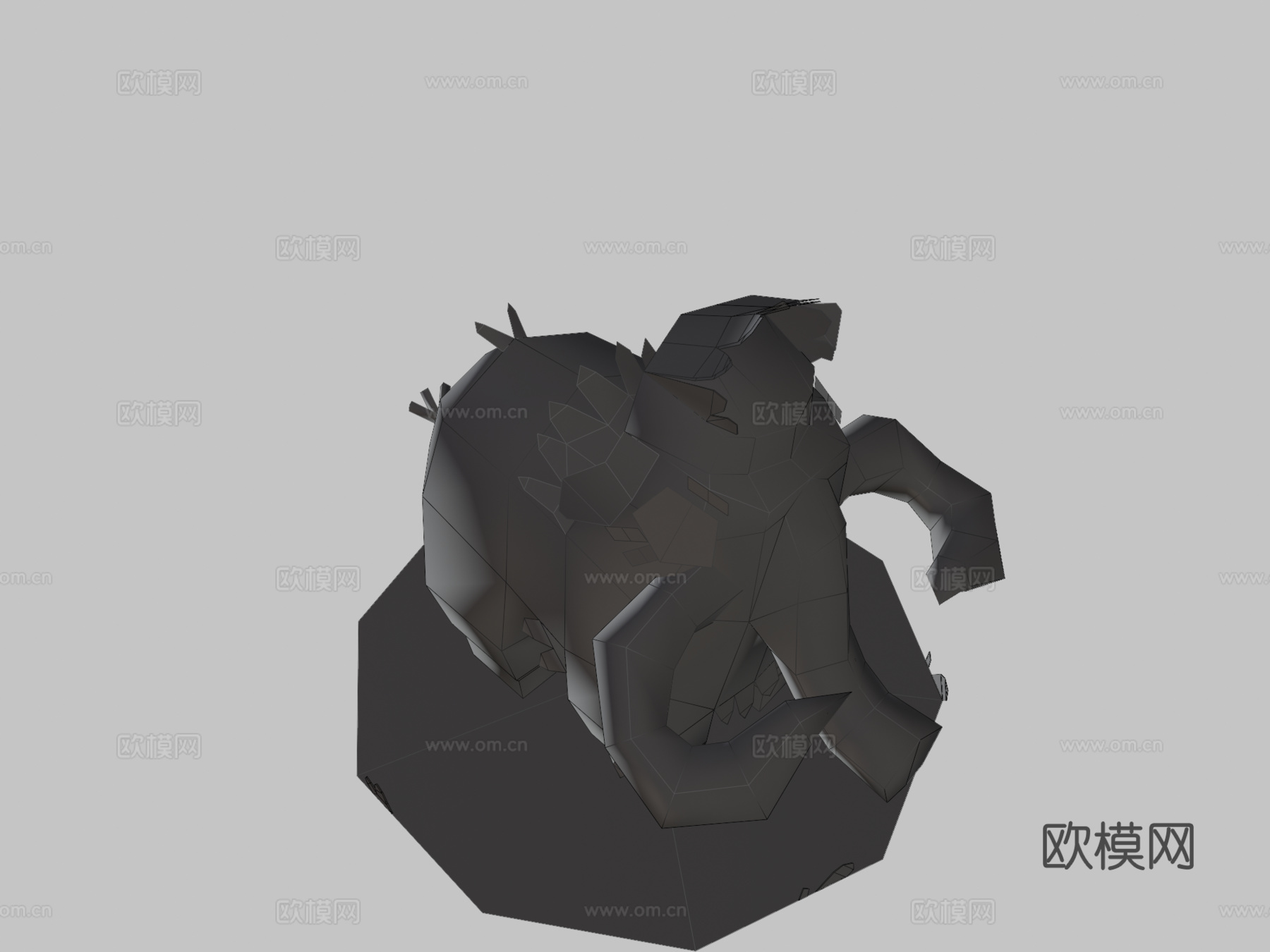 猛犸象?3d模型