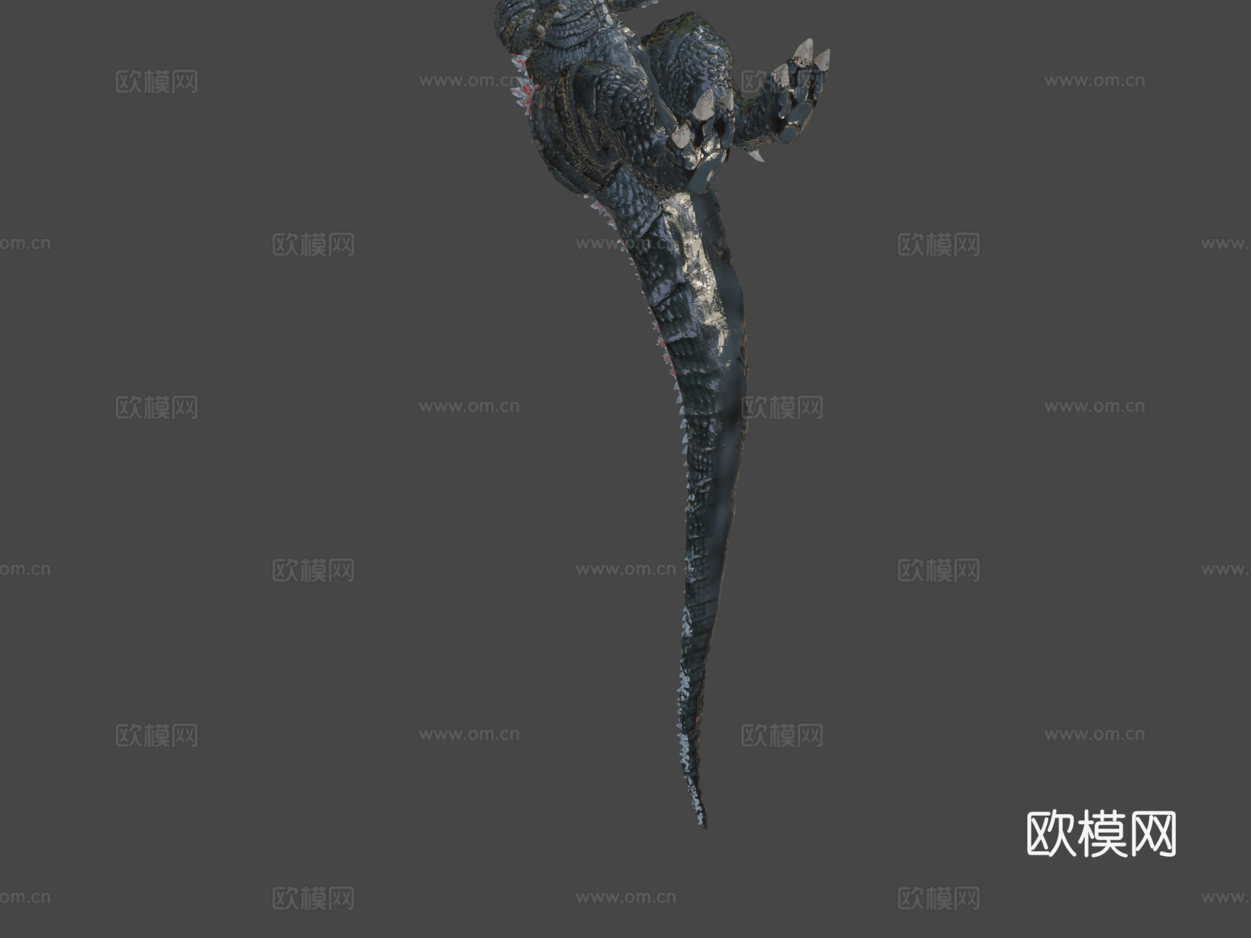 哥斯拉终极体[奇异点]3d模型