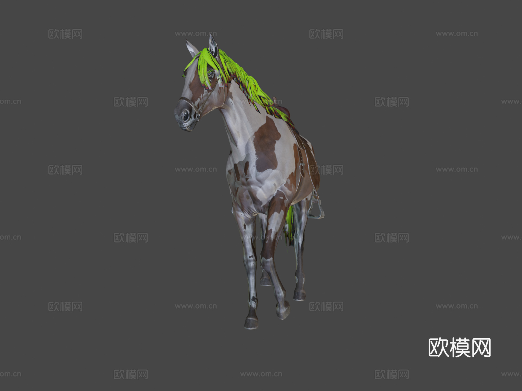 种马(游戏适配版)3d模型