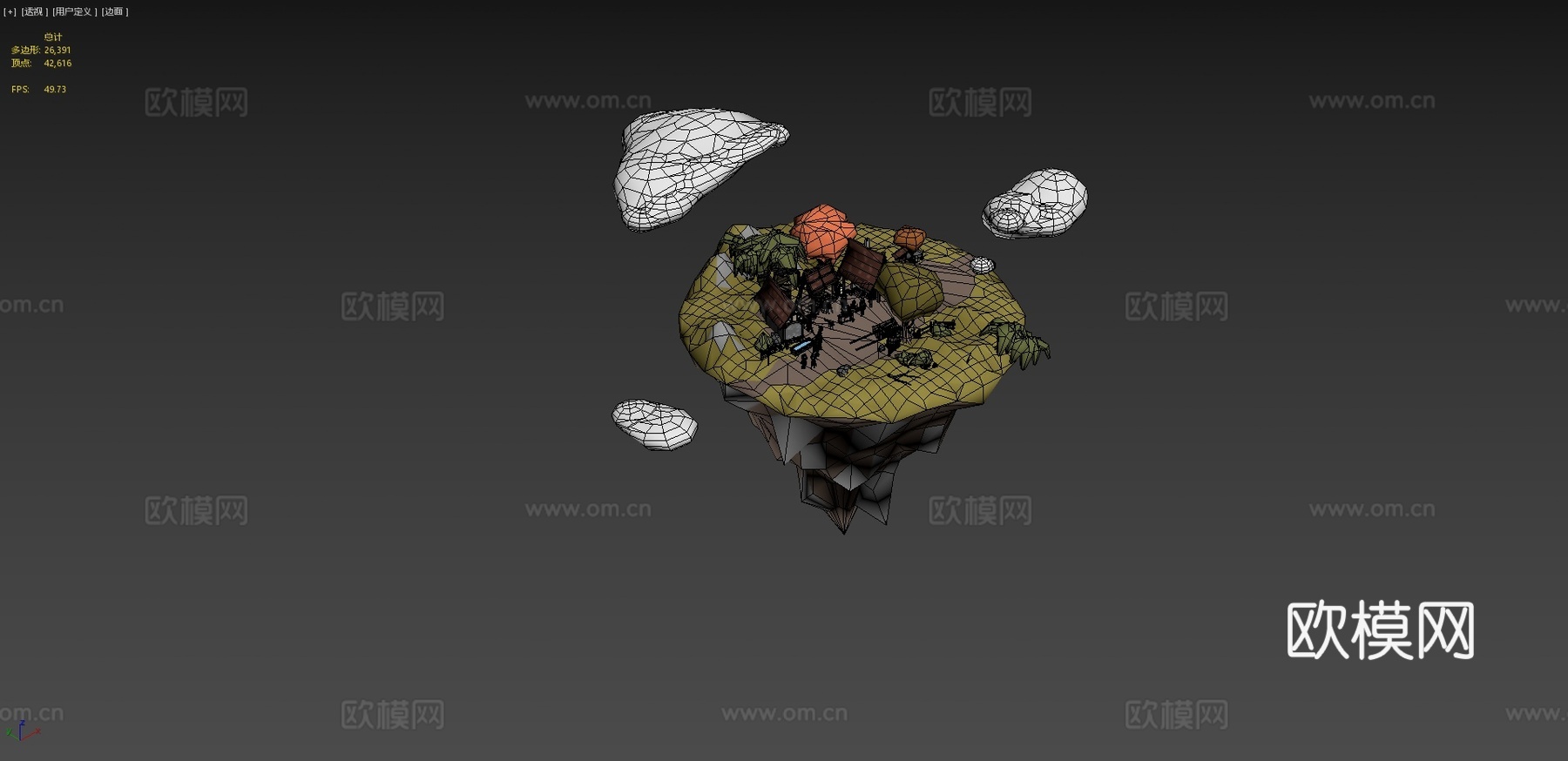 铁匠铺3d模型