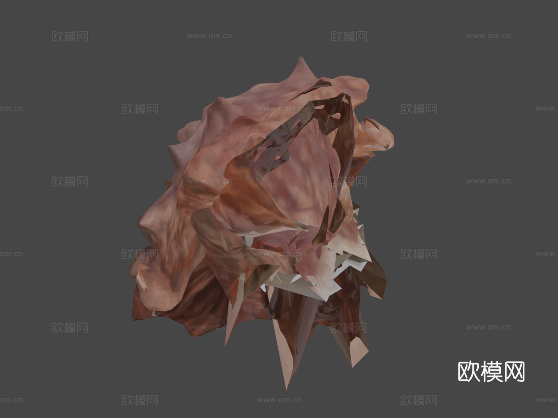 巨型太平洋章鱼3d模型